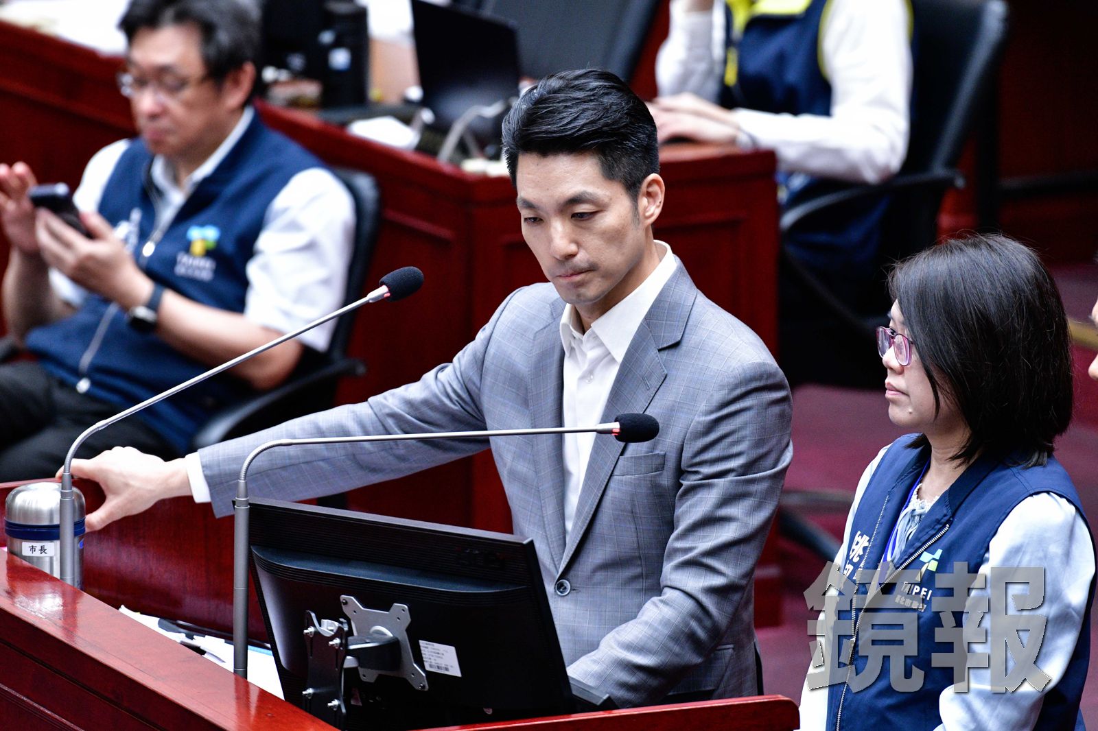 沈伯洋拋股市與颱風假脫鉤 蔣萬安:可與中央協調