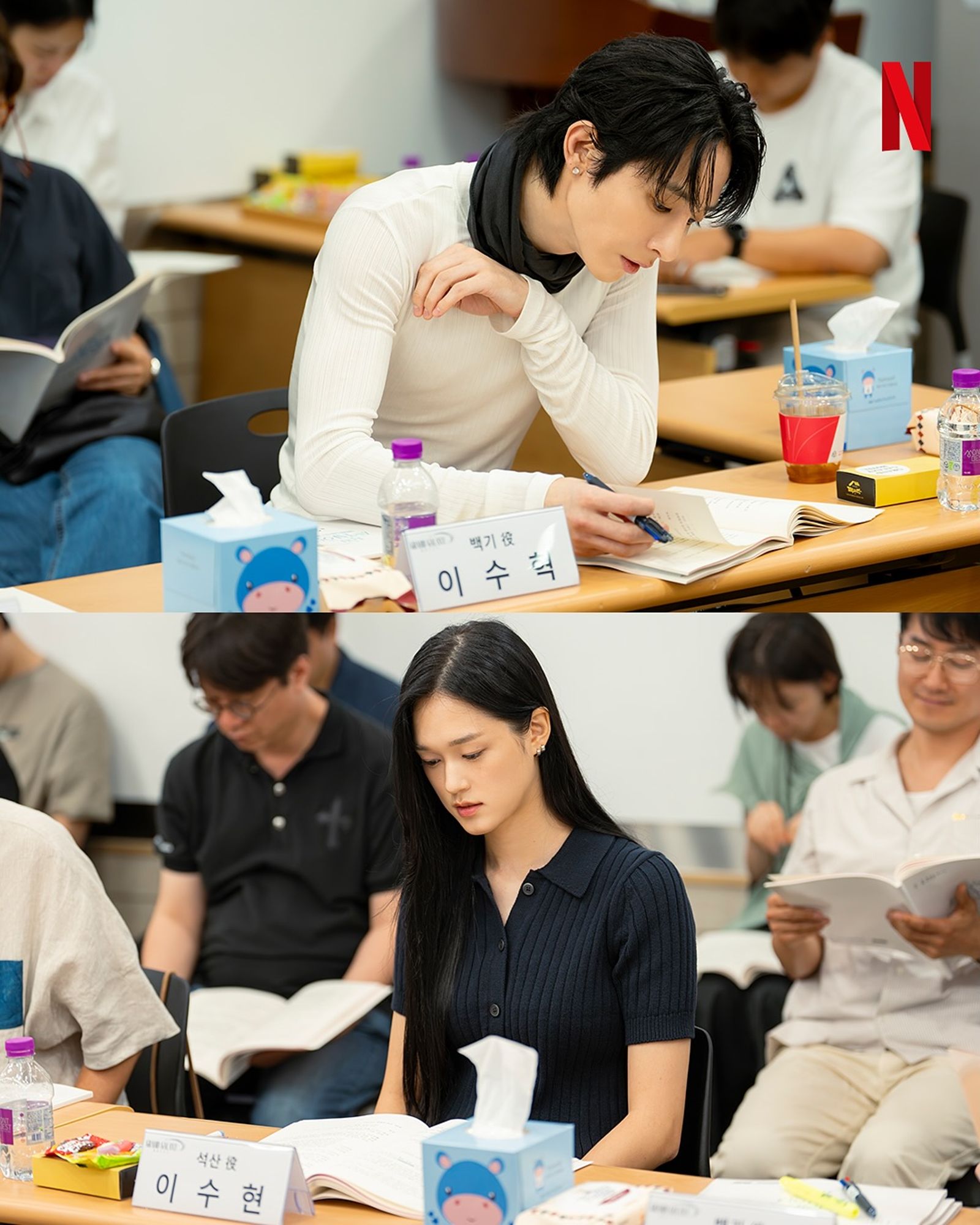 李洙赫（上）再度演出「非人類」角色。翻攝Instagram @netflixkr