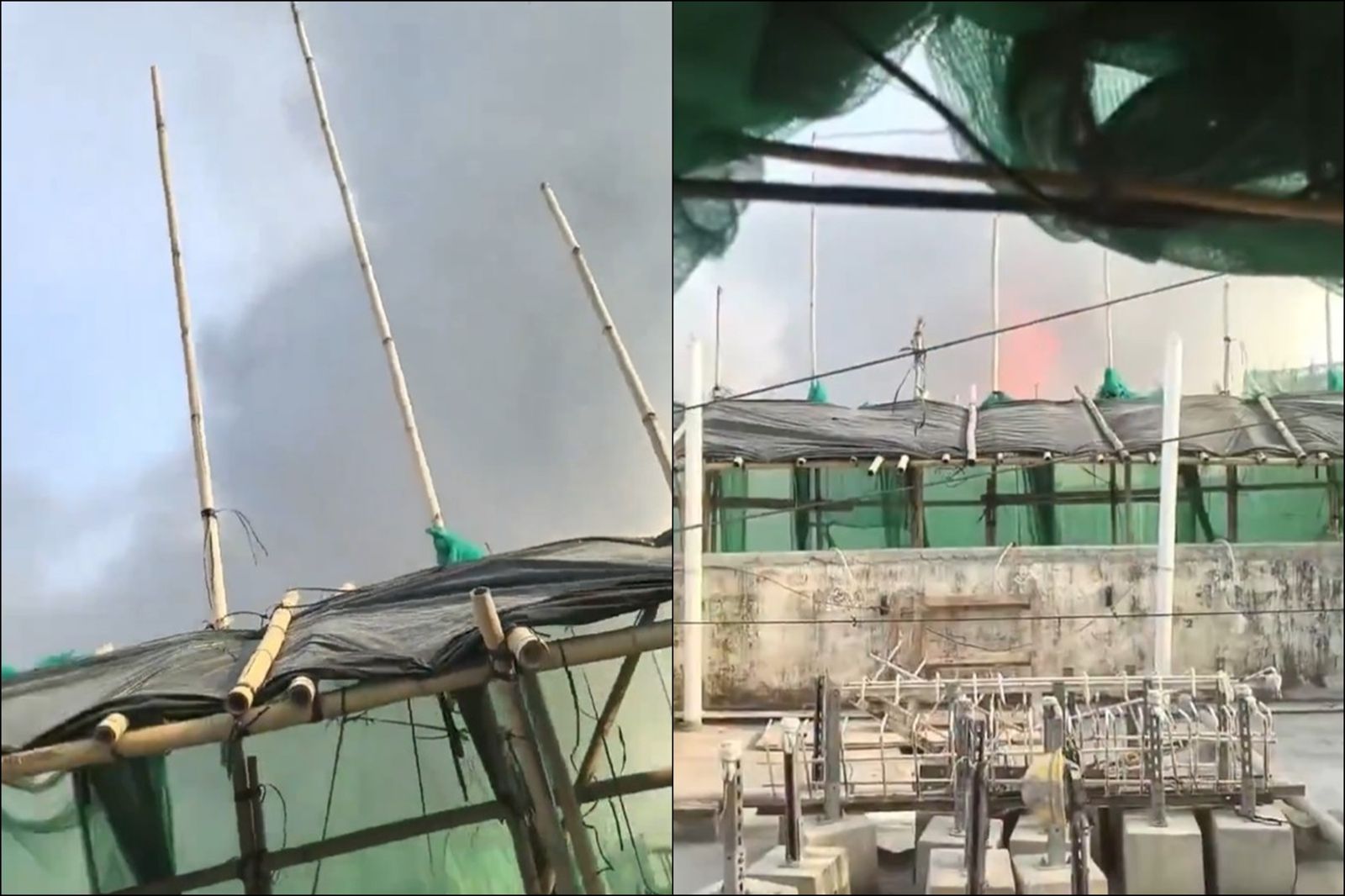 香港宏福苑大火／居民「開窗全是濃煙烈火」第一視角影片瘋傳！工人邊喊邊逃命