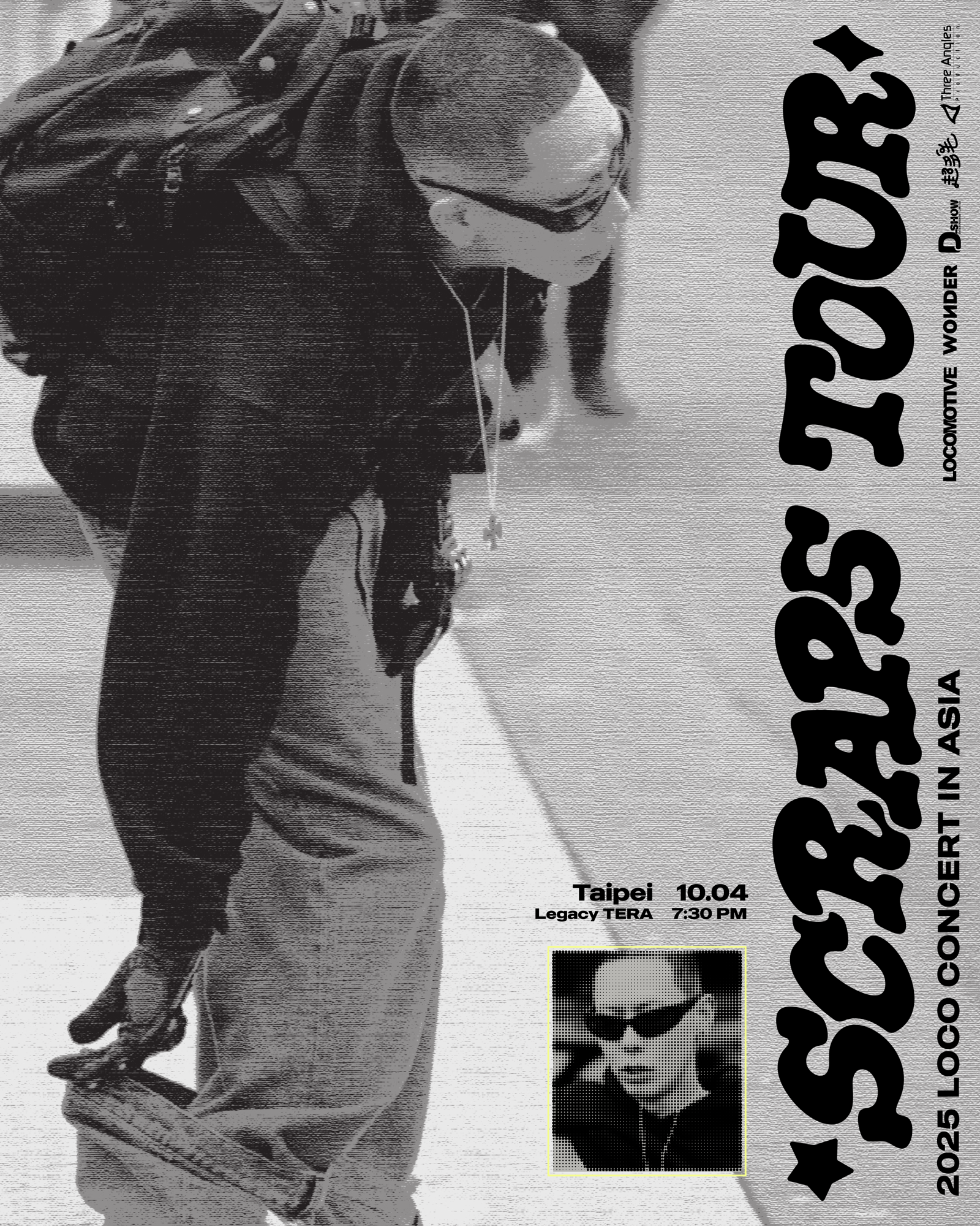 Loco的亞洲巡演將從台北開跑。 D-SHOW提供