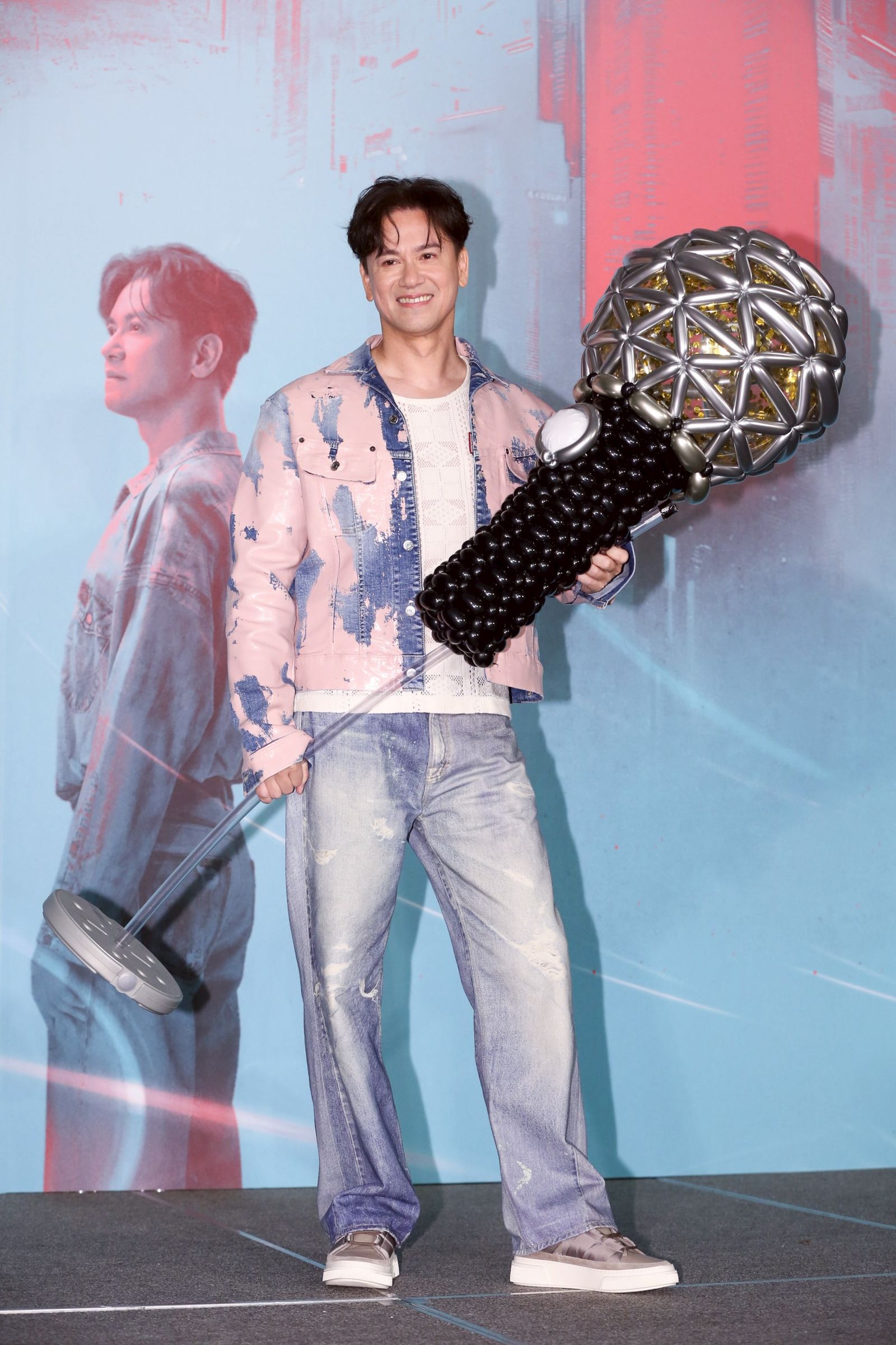 李聖傑20日出席微專輯《FACE III 未來》發片記者會。李鍾泉攝