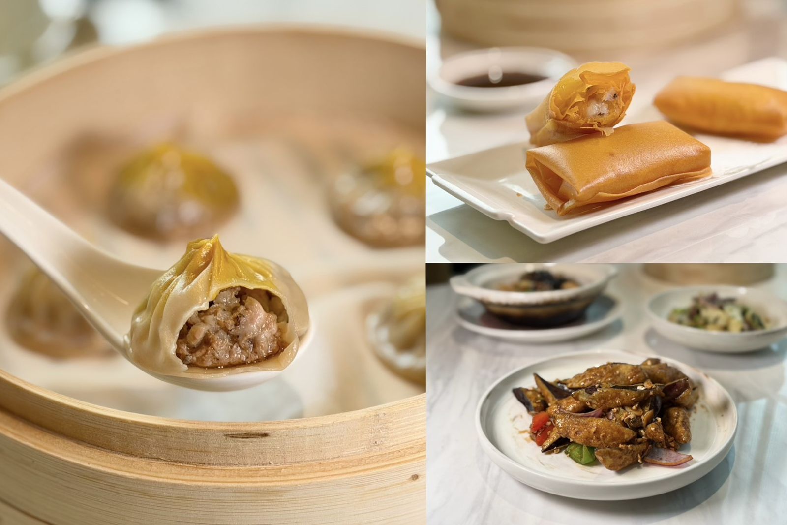 正男報食事／樂天皇朝10週年新菜超有梗！小籠包塞鰻魚飯、春捲炸出空氣感、茄子硬起來