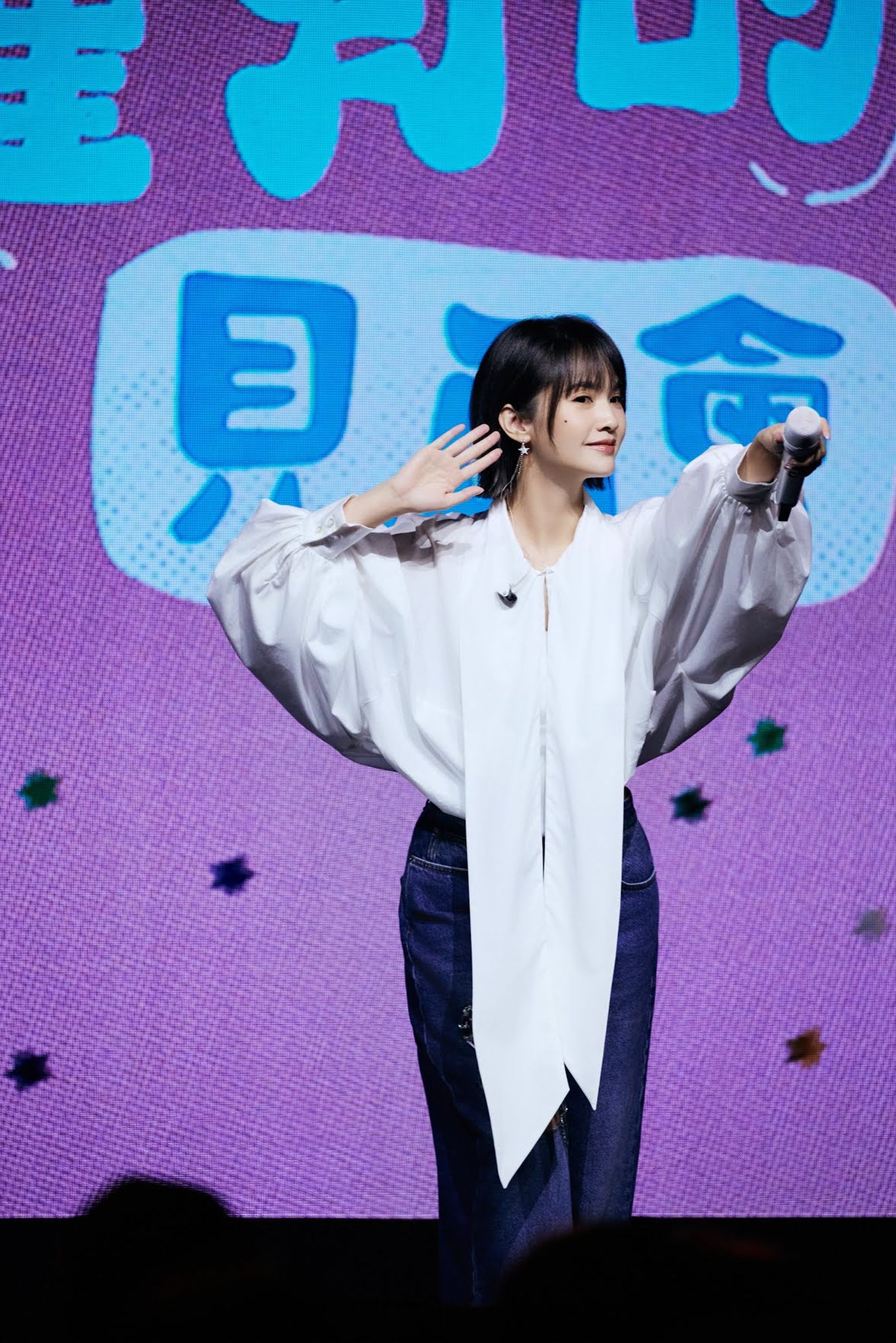 楊丞琳21日在台北三創CLAPPER STUDIO舉辦見面會。樹與天空提供