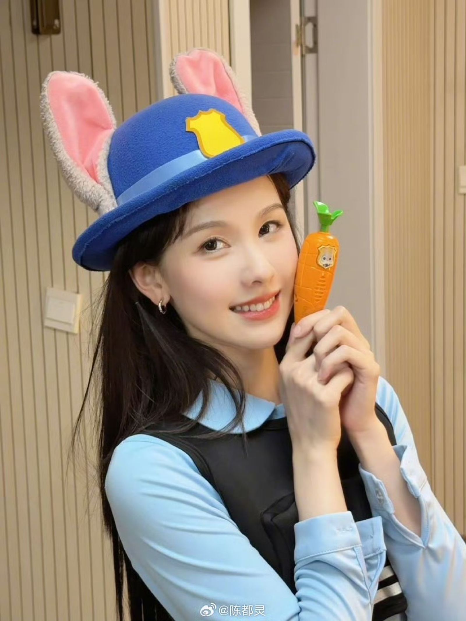 陳都靈更新近況讓粉絲放心不少。翻攝微博