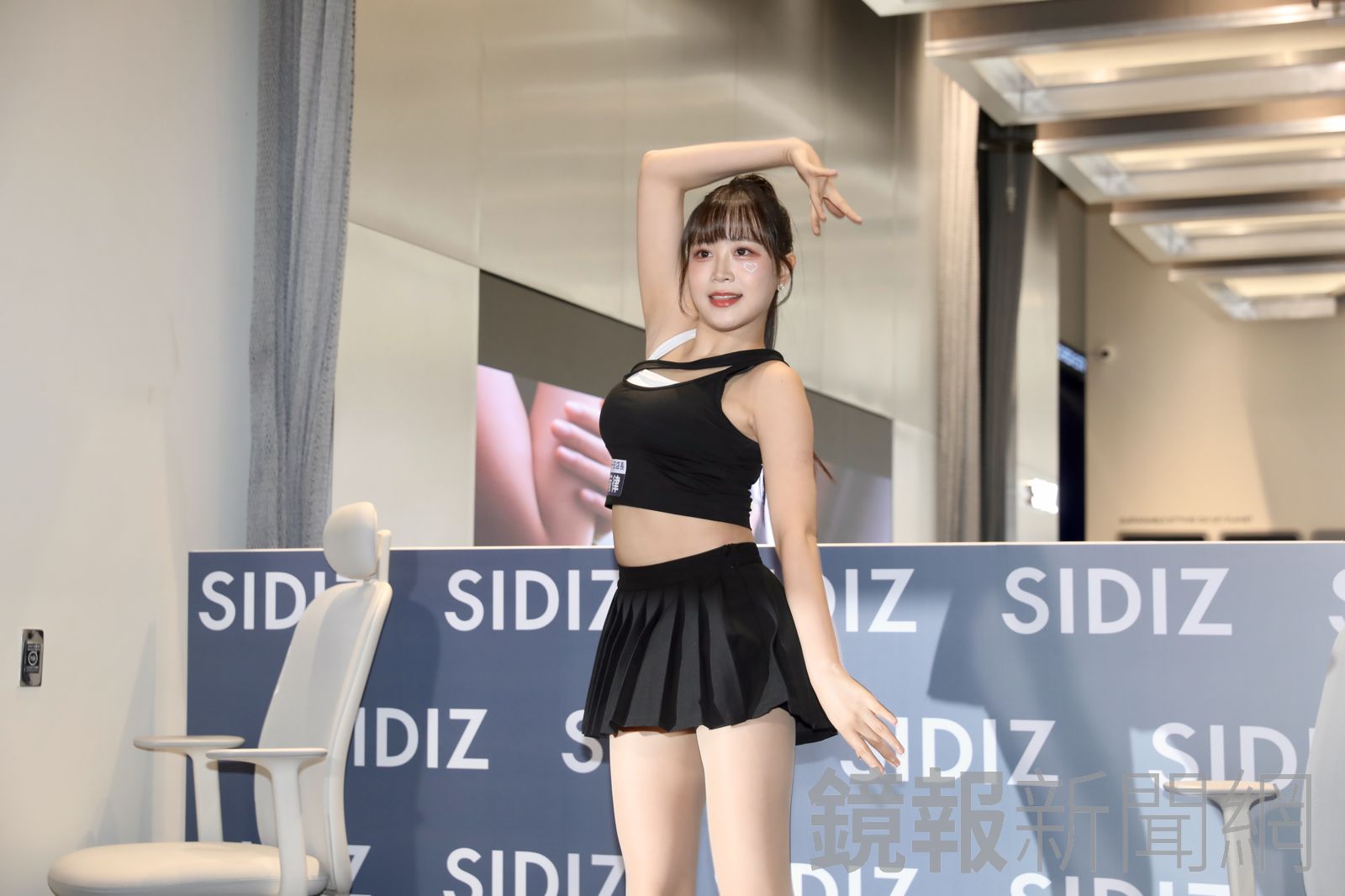 邊荷律希望大家多多給予正面支持。林煒凱攝