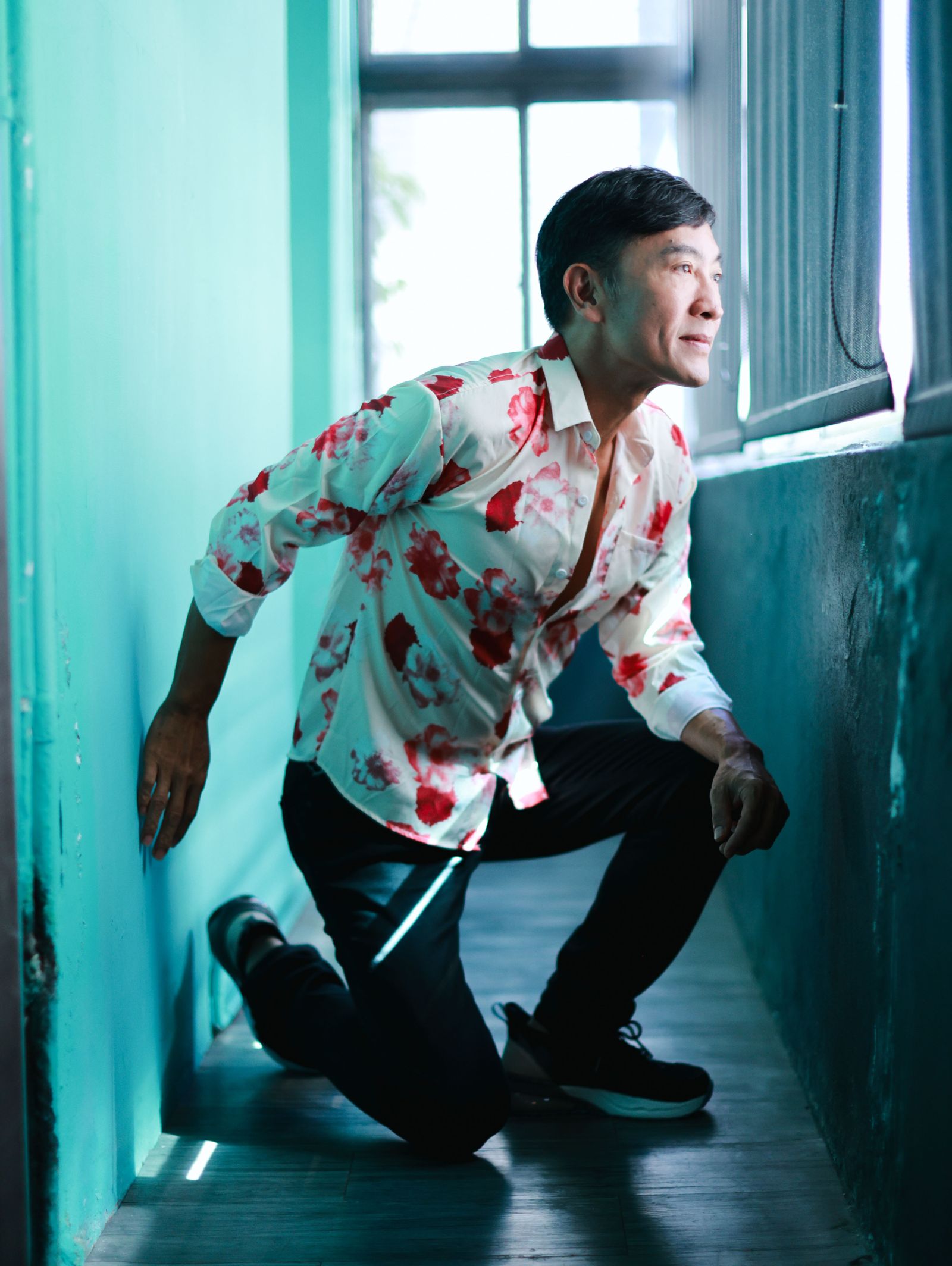 于冠華對於自己的生活作息相當自律。劉耀勻攝