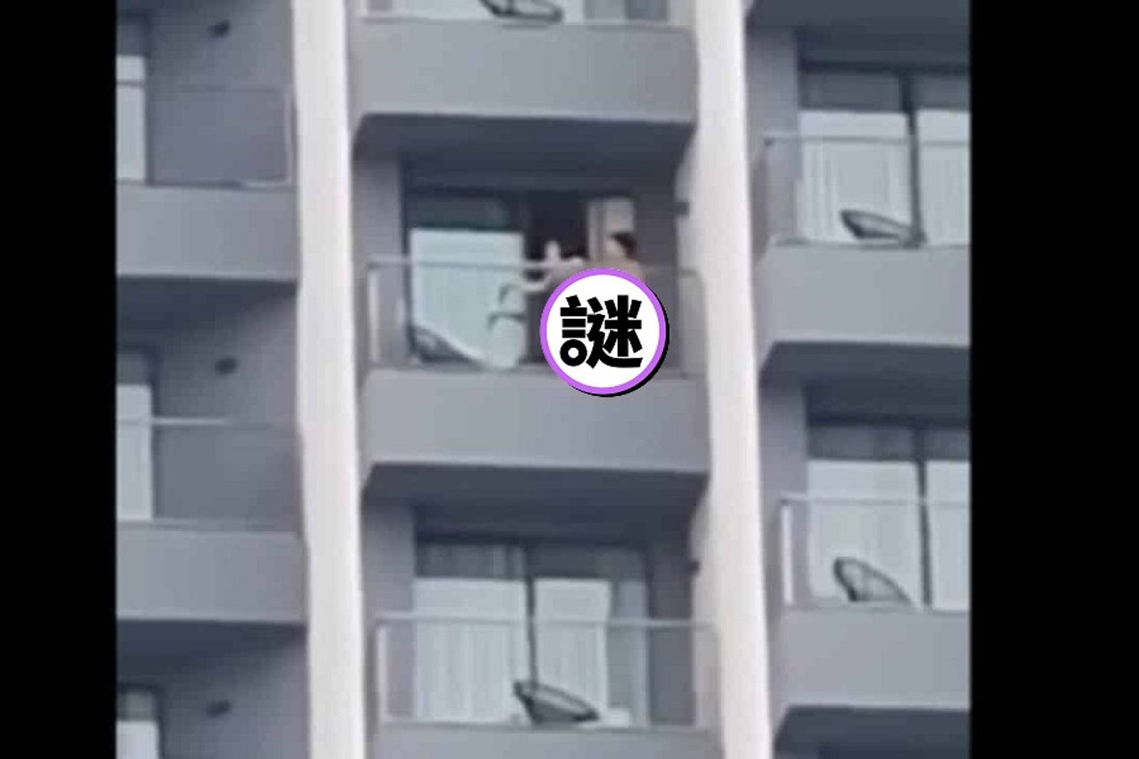 情侶站飯店陽台「肉肉相連到天邊」 網約車司機崩潰目擊:母湯啊