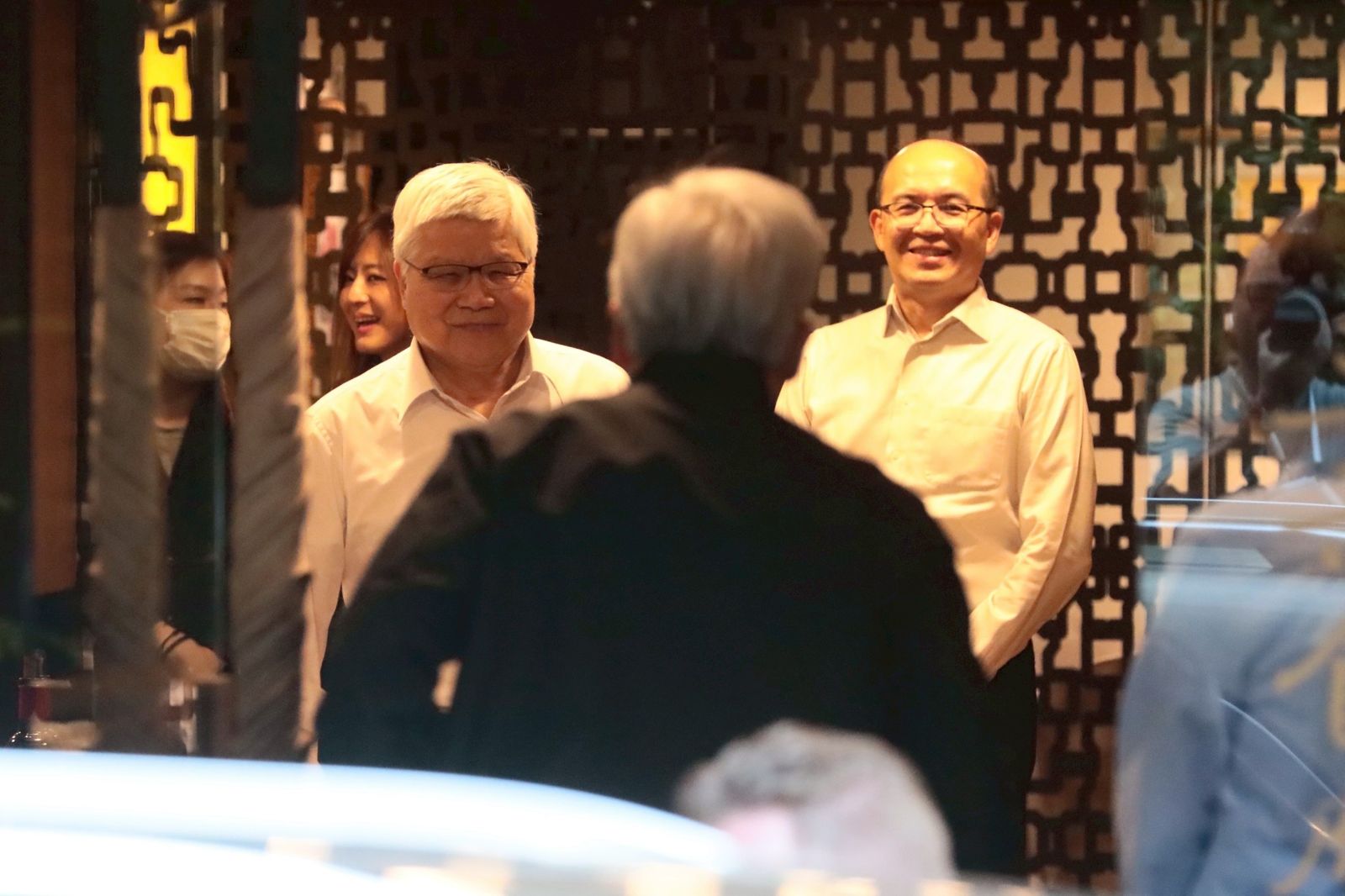 台積電董事長魏哲家今日率經營團隊宴請輝達執行長黃仁勳。