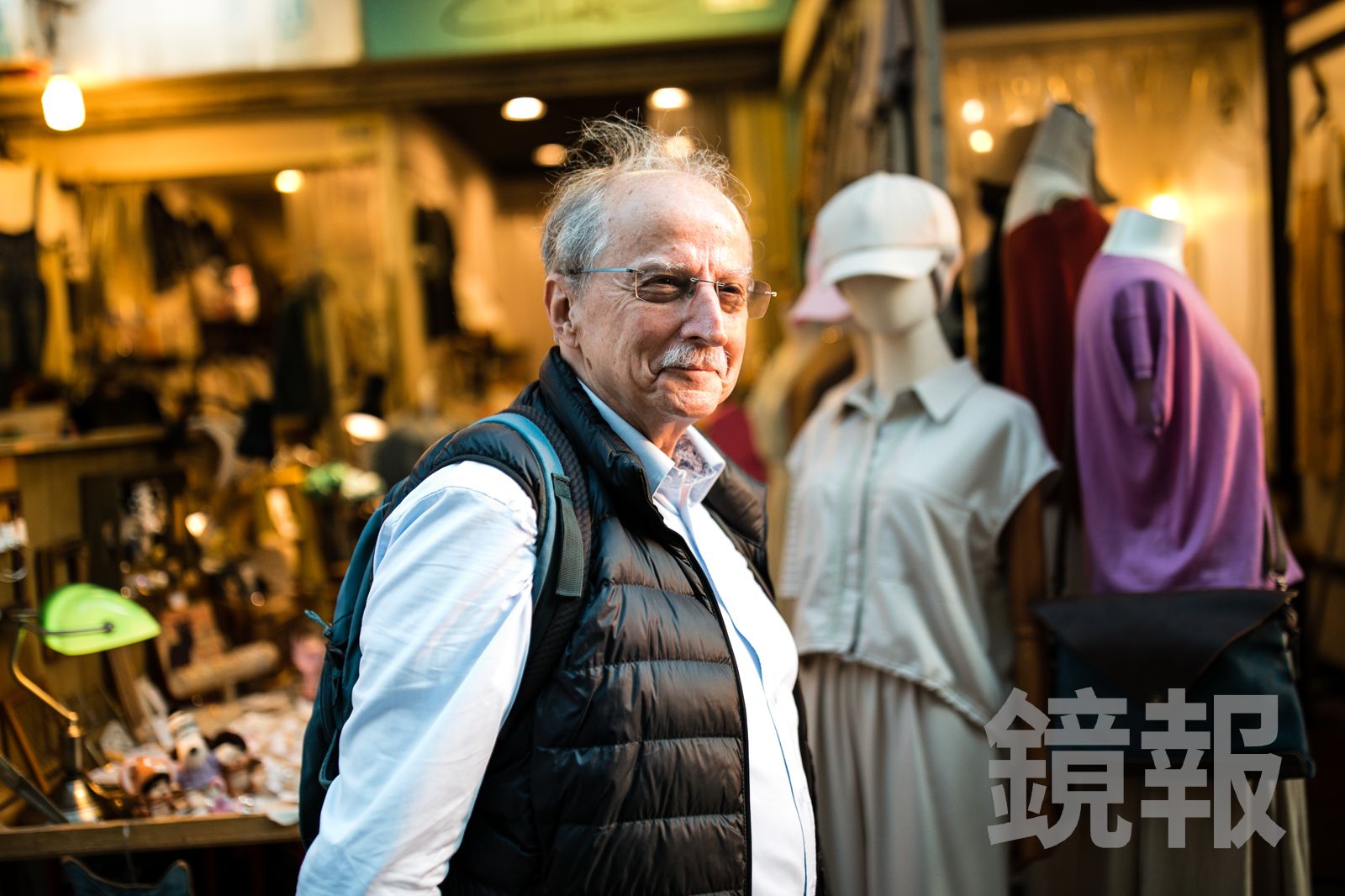 董尼德接受《鏡報》專訪時分享，自己年輕時曾來台學習中文，當時印象最深刻的，莫過於台灣熱情友善的社會氛圍。（圖／鄒保祥攝）