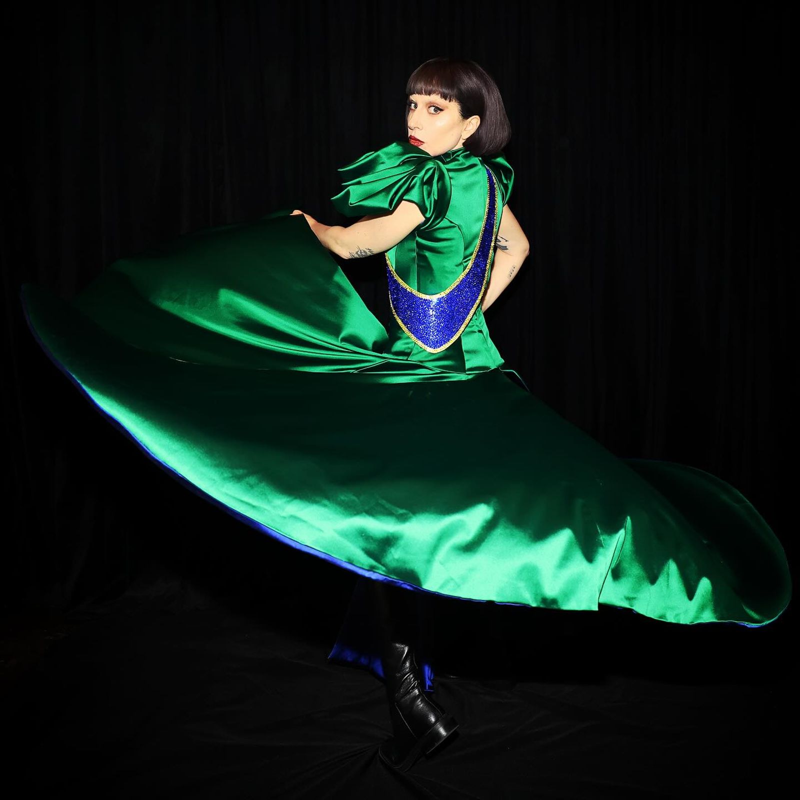 Lady Gaga這場的服裝甚至是精心為巴西準備的。翻攝Instagram @ladygaga