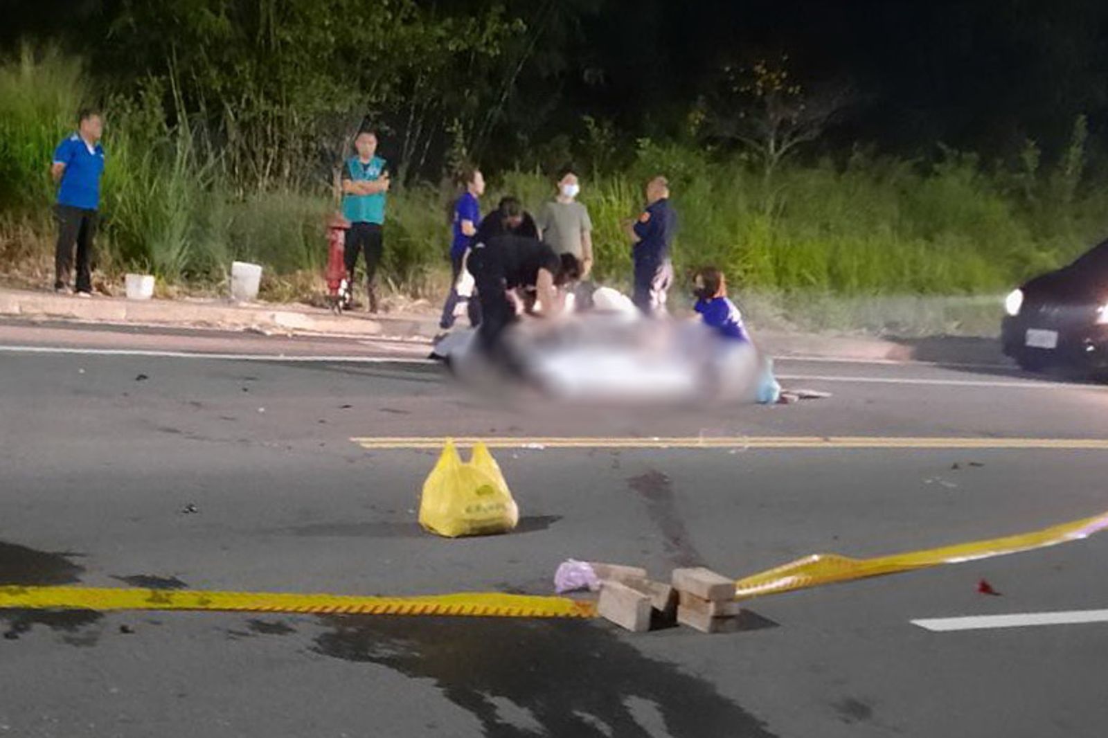 陳姓男大生騎機車從台中返回苗栗的宿舍,途中不幸車禍身亡。圖/民眾提供