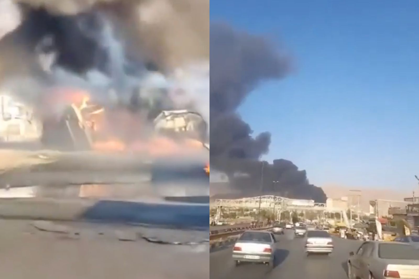 伊朗油罐車大爆炸!黑煙直竄天際「至少11死7傷」...現場宛如災難片