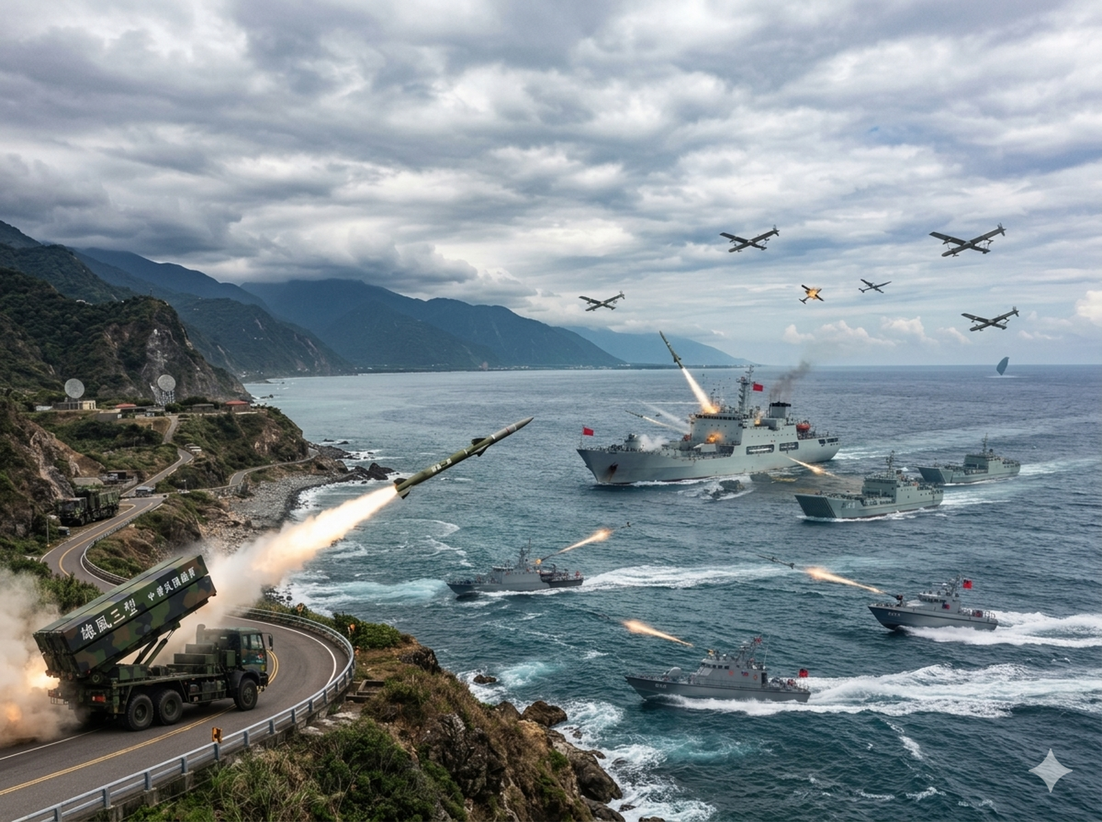 紀永添專欄:台灣第二擊戰略──截擊橫渡海峽的中國運輸艦艇