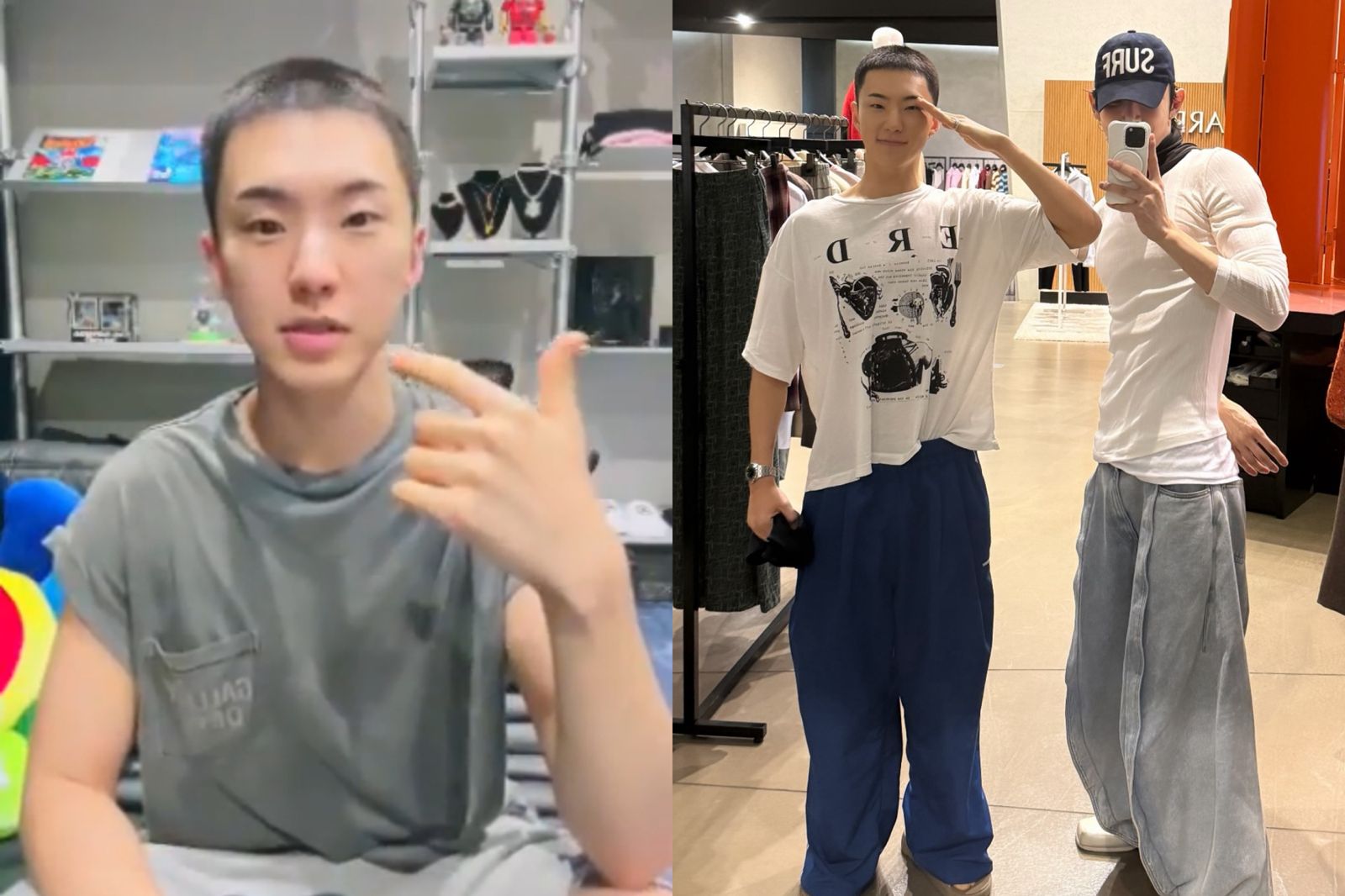 SEVENTEEN HOSHI曬平頭開直播！今入伍獻歌迷大禮　李洙赫、池錫辰暖送行　