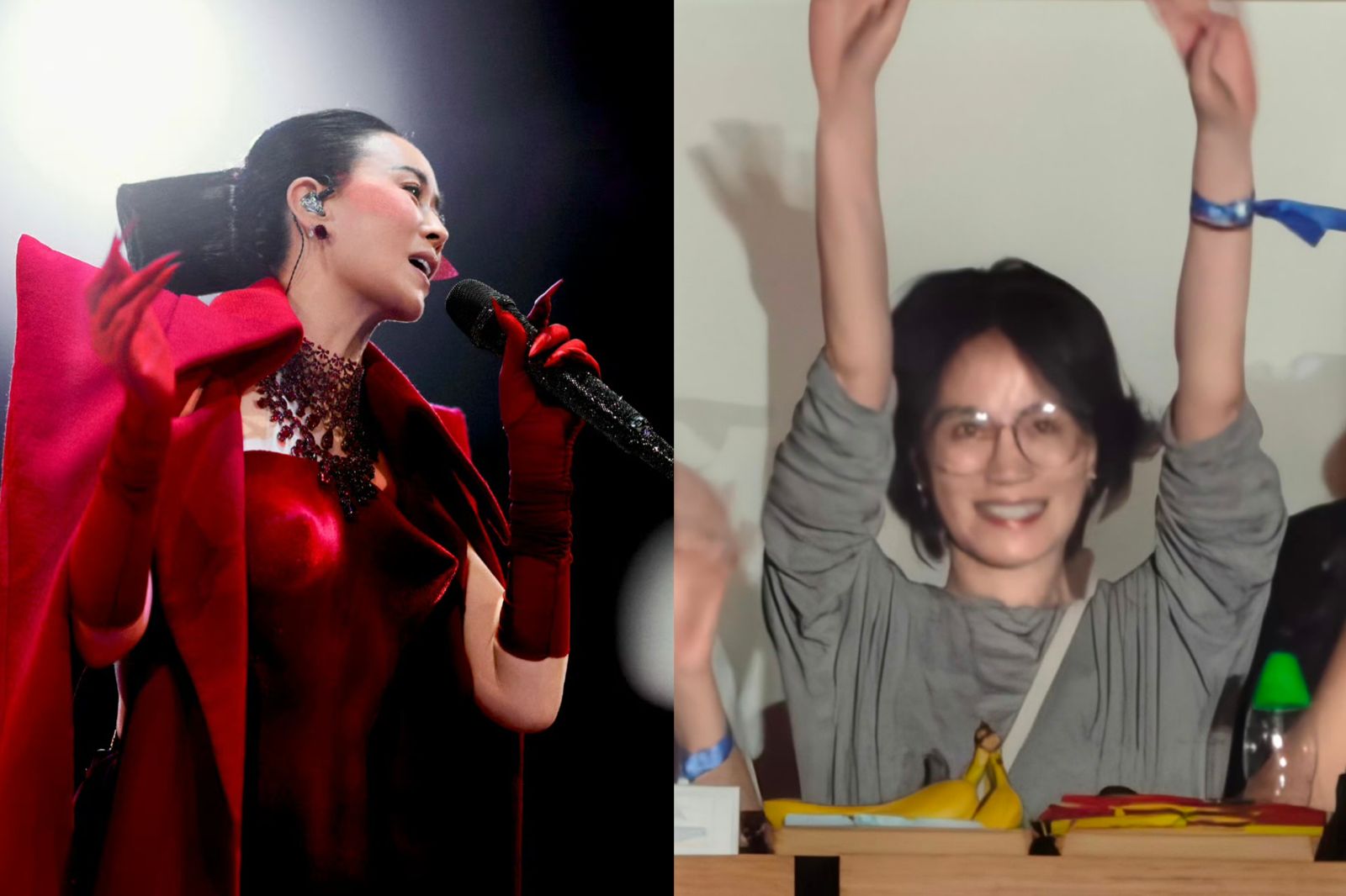 王菲罕見大方露面!那英台上「突然Cue她」全場暴動 下一秒反應全被拍