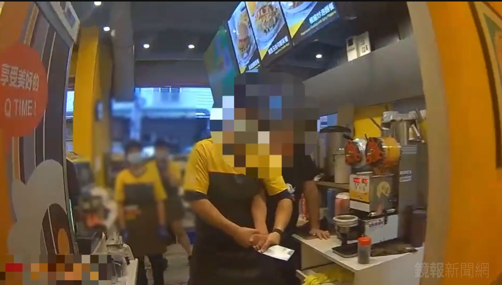 有片/求職不順、病痛纏身 板橋男持刀進早餐店嚇壞眾人