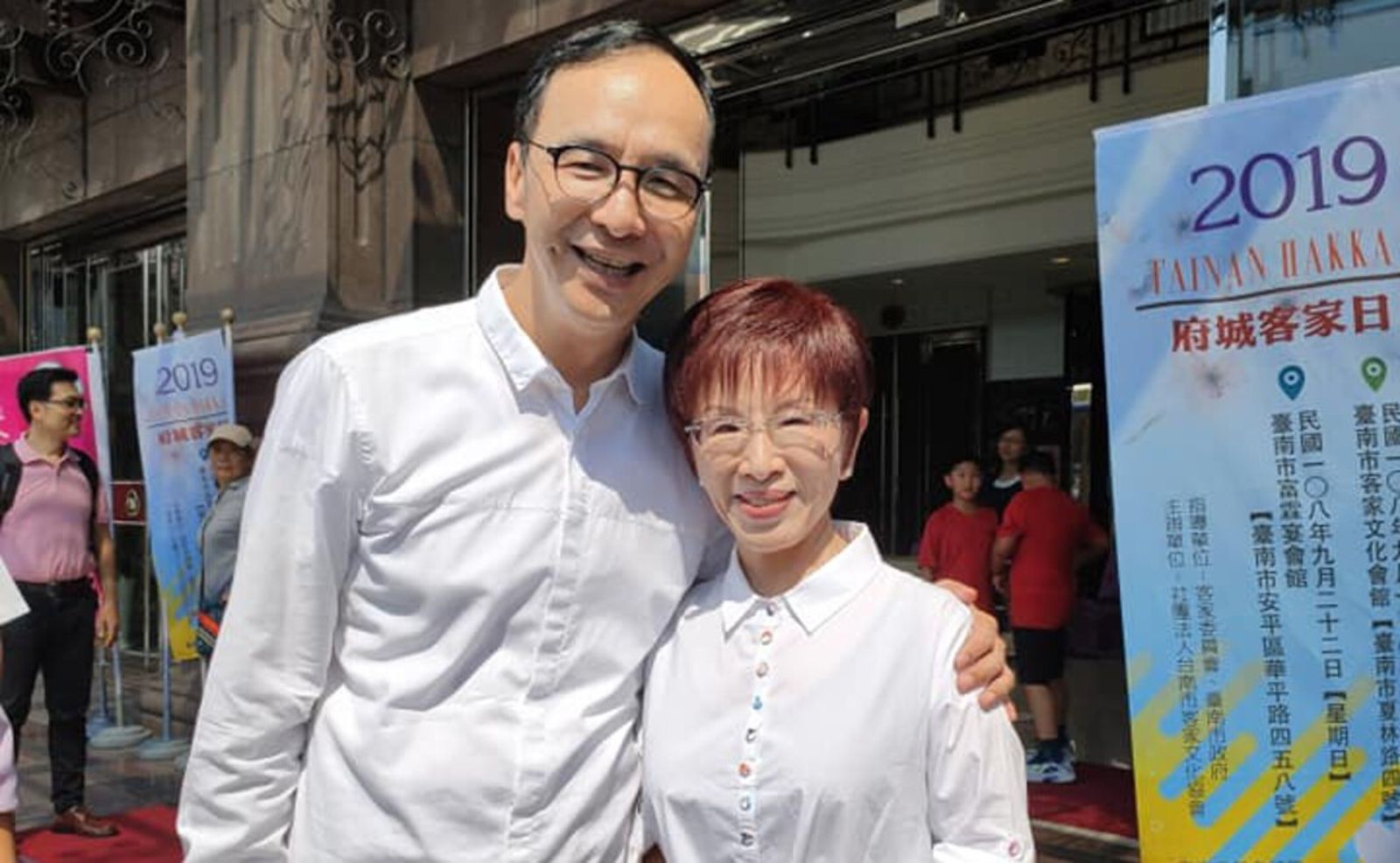 出席中共閱兵惹議！藍營昔批連戰今卻輕放洪秀柱　朱立倫考量曝光