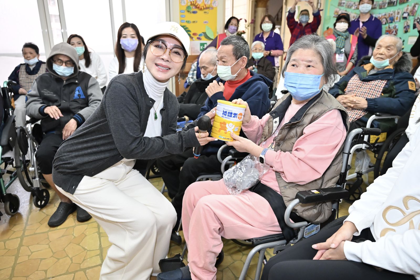 陳美鳳呼籲要多關懷獨居老人。台灣生命優質協會提供