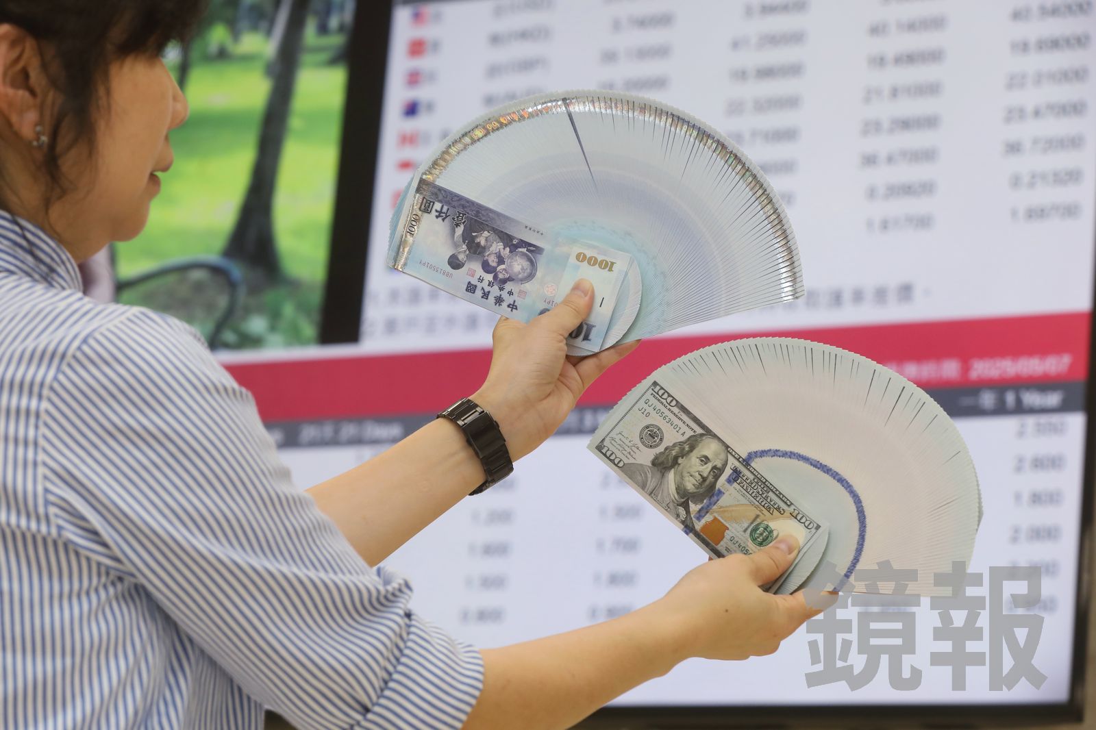 美元向來是強勢貨幣，這與長期以來美國位居世界霸權地位有關。圖／資料照片