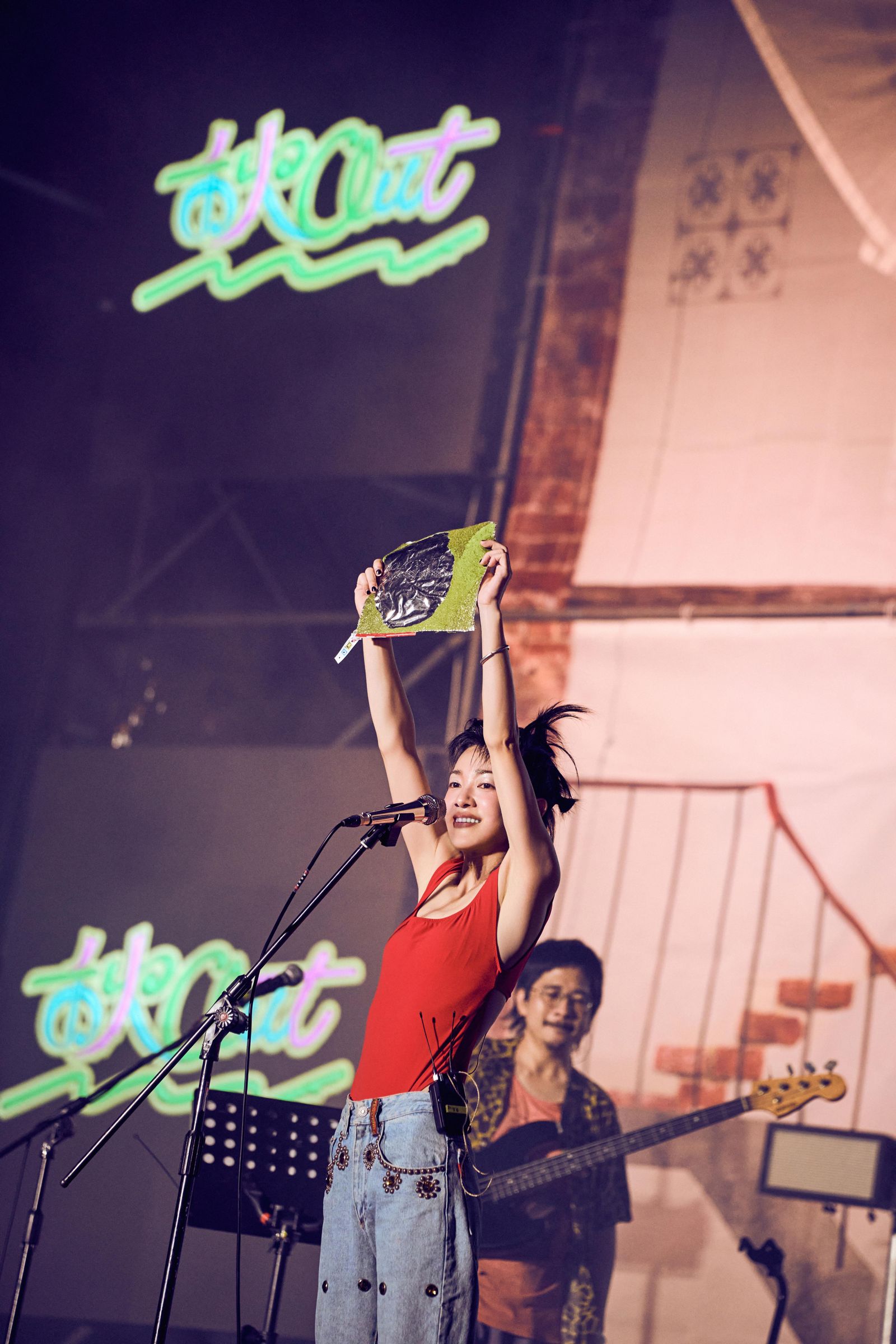 郭采潔以樂團 Mola Oddity主唱身份回歸台灣舞台。PIPE Live Music提供