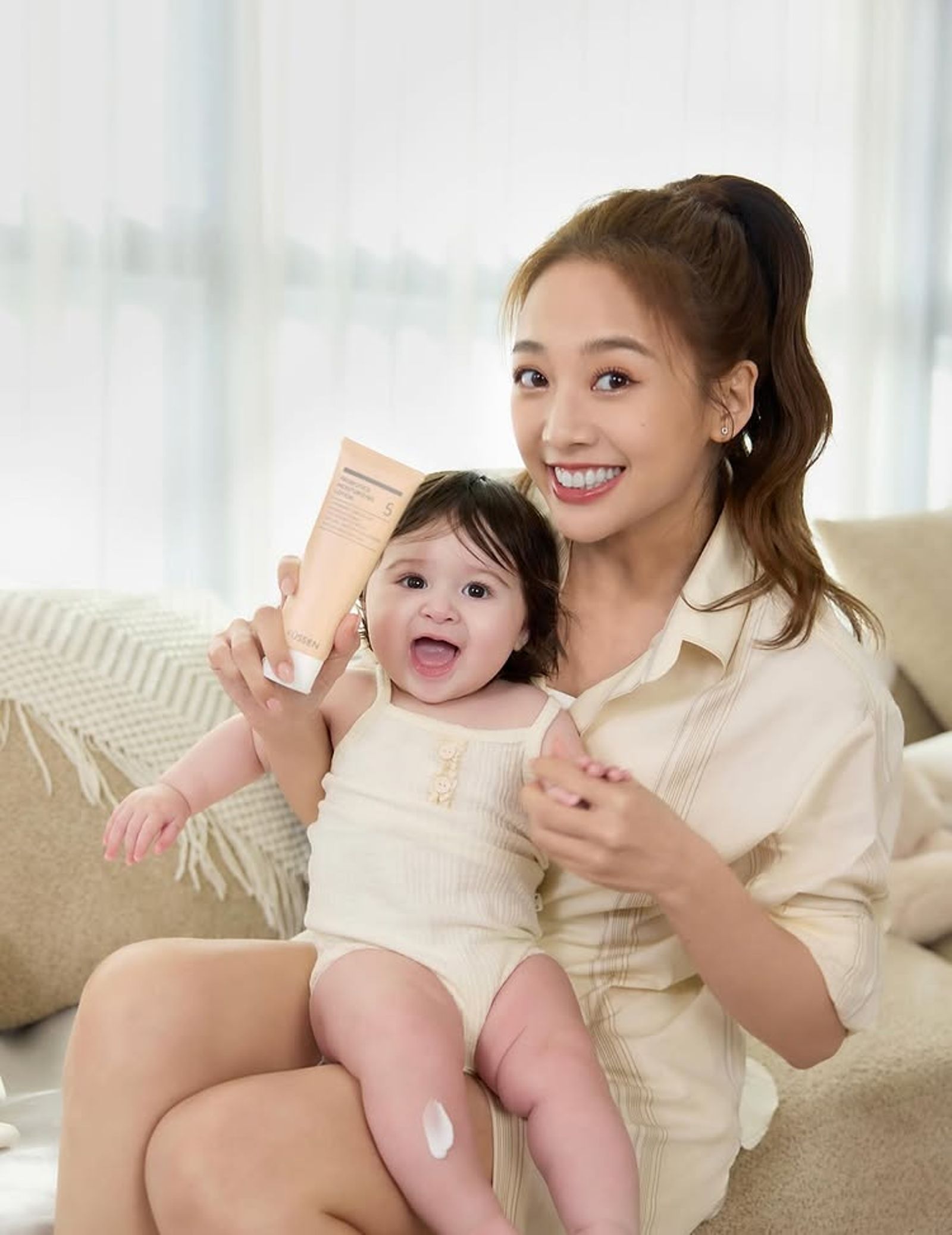 鬼鬼說照片中寶寶不是妹子。翻攝Instagram @gemma_811