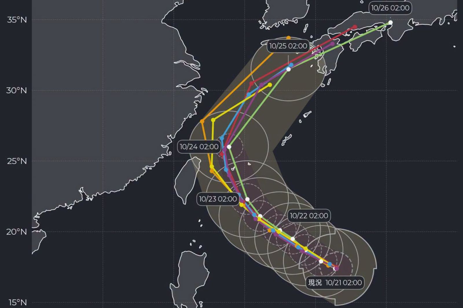 薔琵來勢洶洶,北台灣與東台灣首當其衝!究竟週五會否放颱風假?專家點名「3地區」有機會。圖/翻攝自臉書粉專「天氣即時預報」