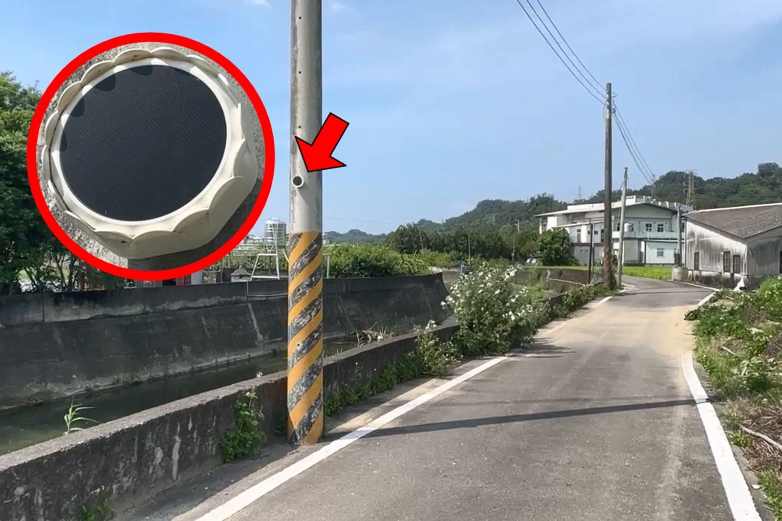 「魔音放送」超詭異!鄉間電桿掛喇叭 撂英文+空靈音樂超費解