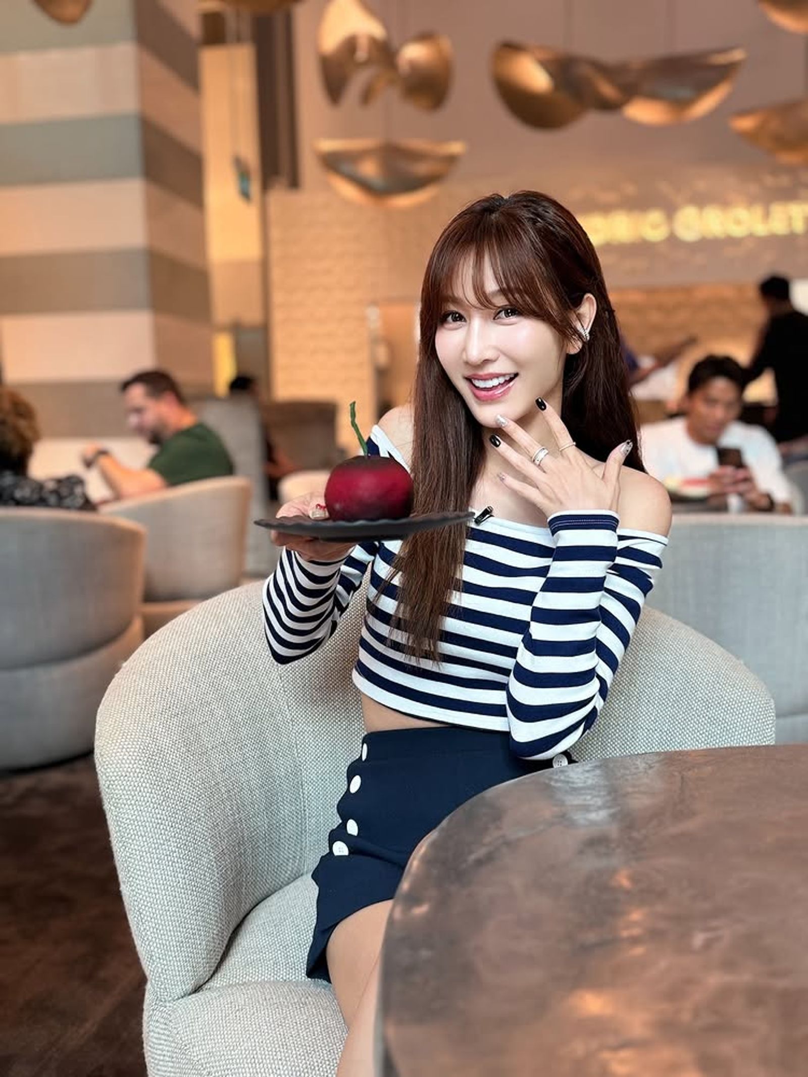 八點檔女神曾莞婷。翻攝Instagram @vicky_71551