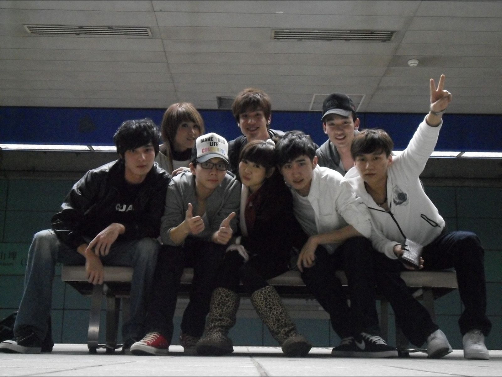 與超級星光大道選手合影。踢帕娛樂提供