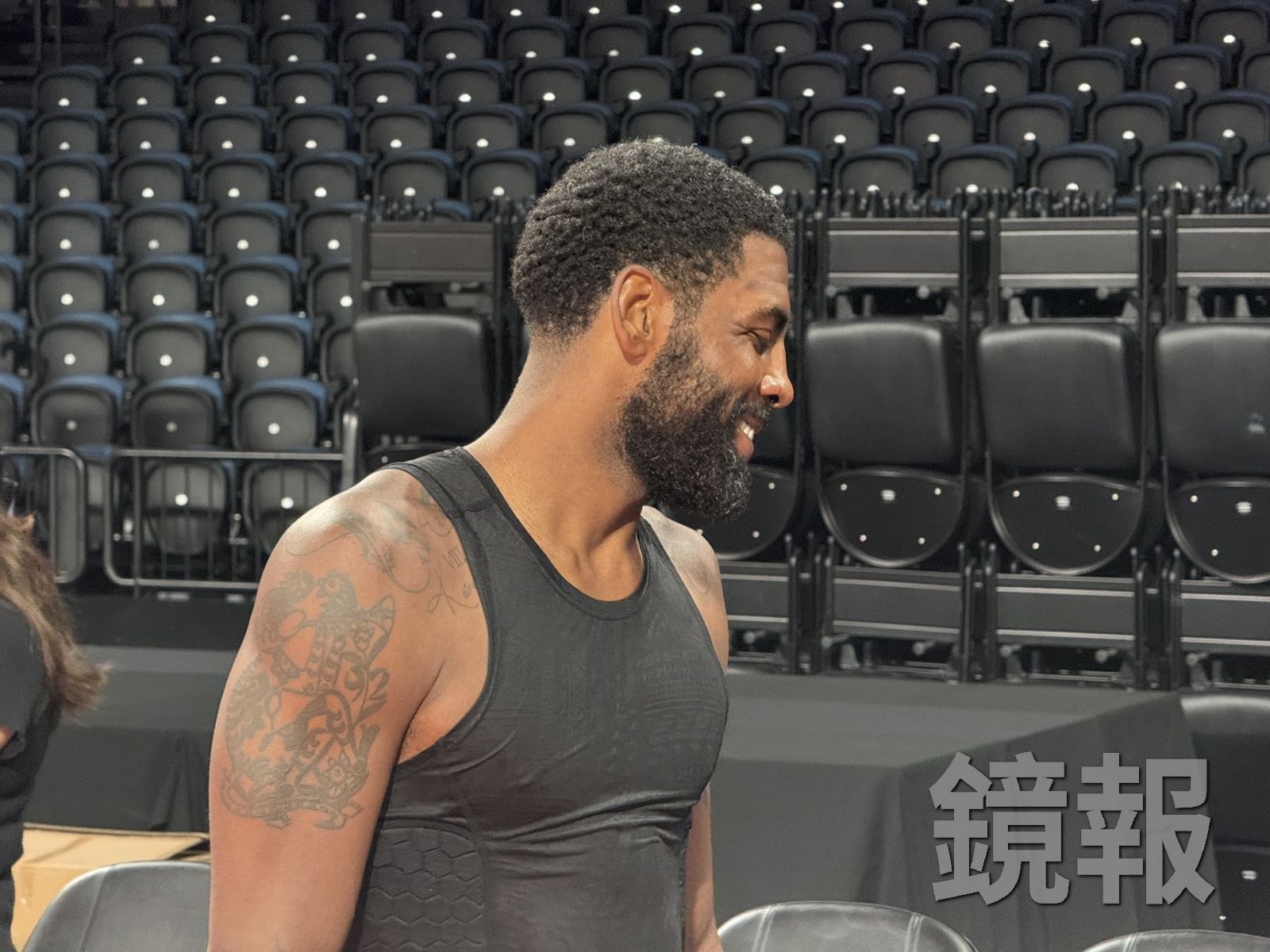 Kyrie Irving。圖/記者廖貫彣攝