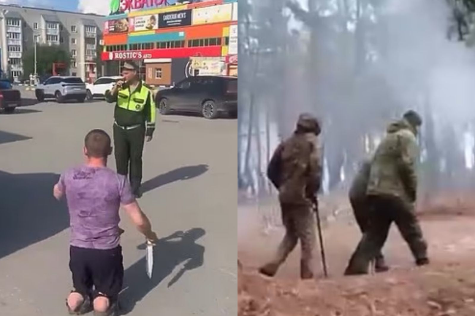 俄軍兵源告急街頭「蒙面擄人」!截肢退伍老兵揮刀抗議...居民瘋傳「徵兵地圖」自保
