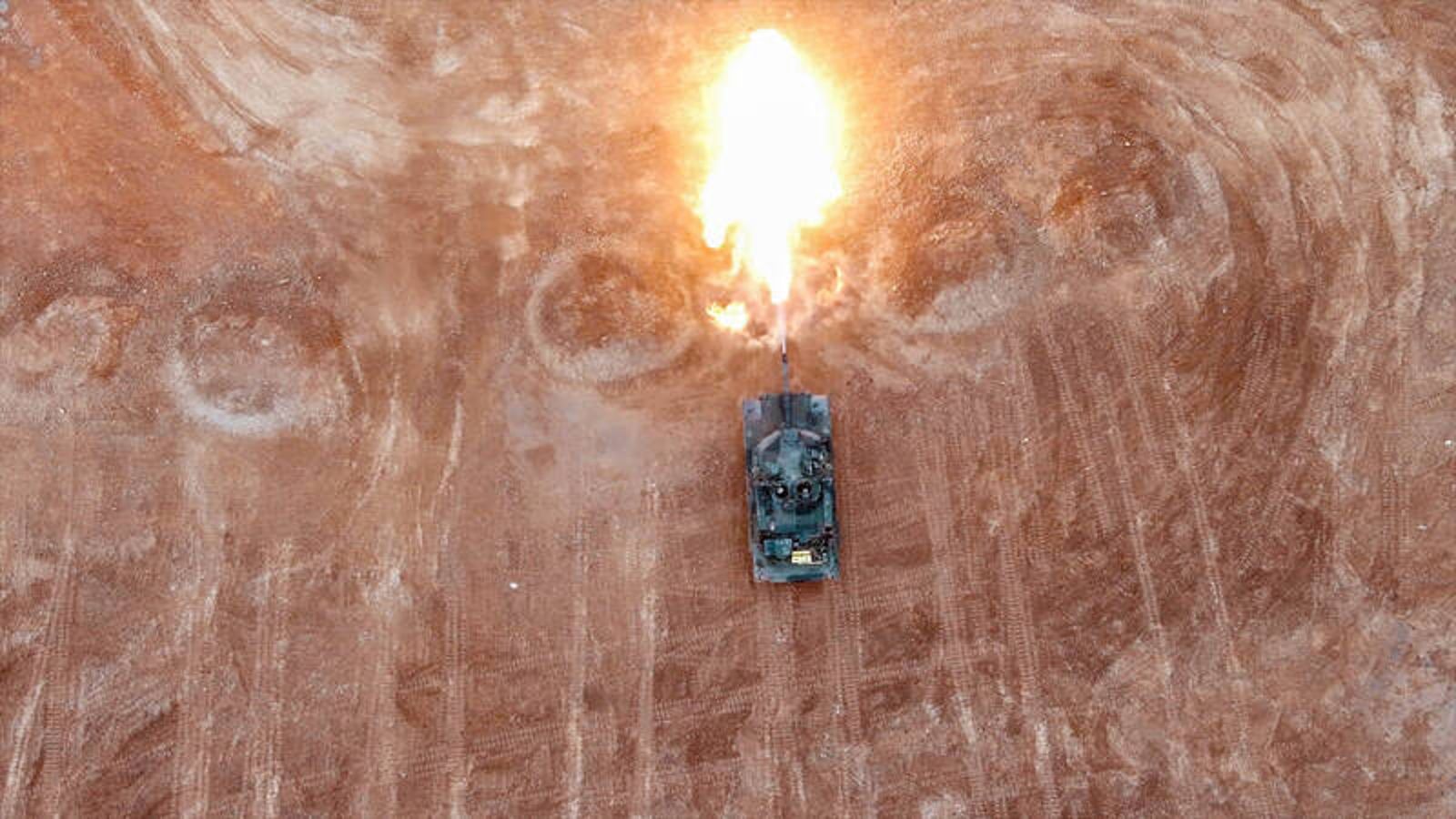 M1A2T需要油料與彈藥的不斷補給,防空網的保護,甚至是隨叫隨到的支援維修,這些周邊系統加起來,可能比戰車本身還要昂貴。圖片取自軍聞社