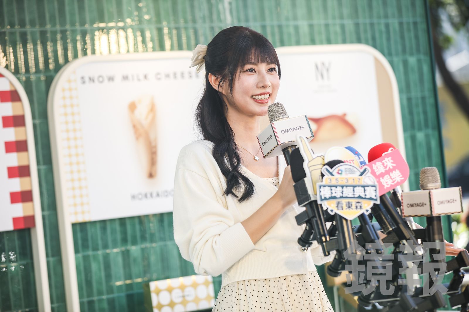 阿部瑪利亞出席活動。鄒保祥攝