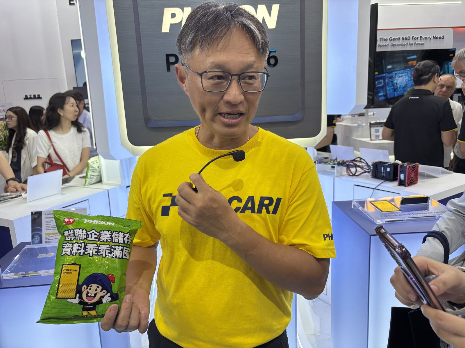 黃仁勳帶旺AI PC勢頭 群聯潘健成:落地後記憶體會更缺
