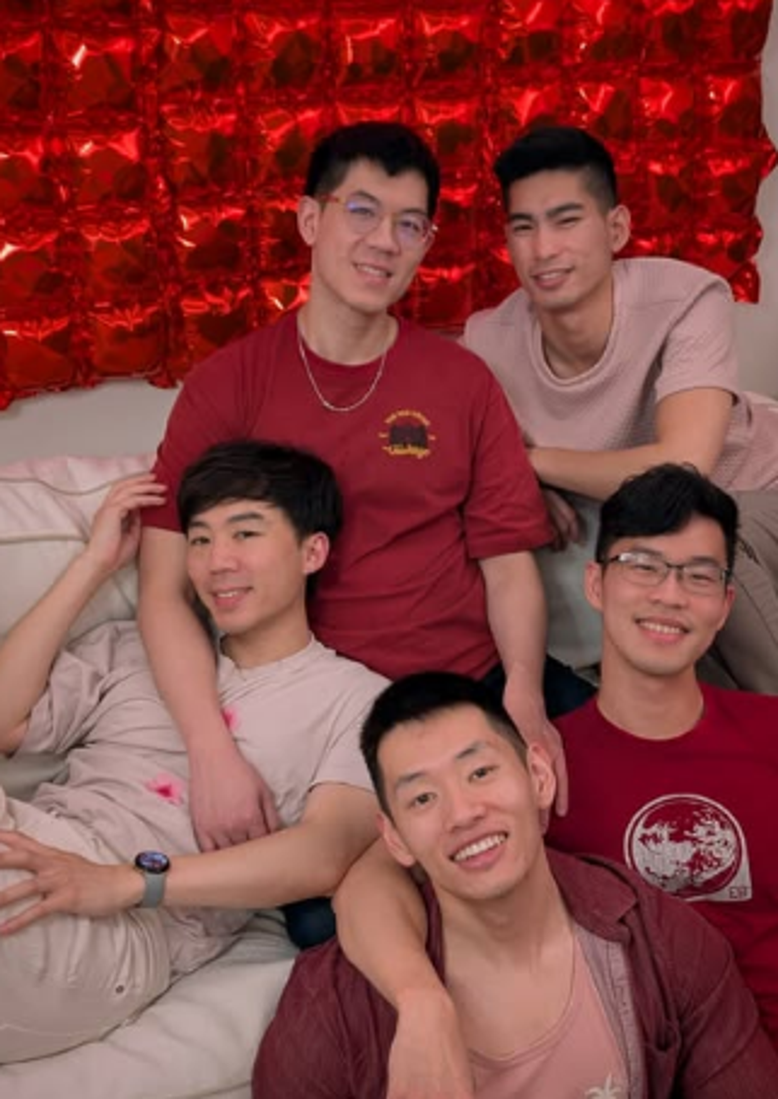 美國5人戀愛團體Cule Kids近日爆紅。圖／翻攝自Cule Kids IG