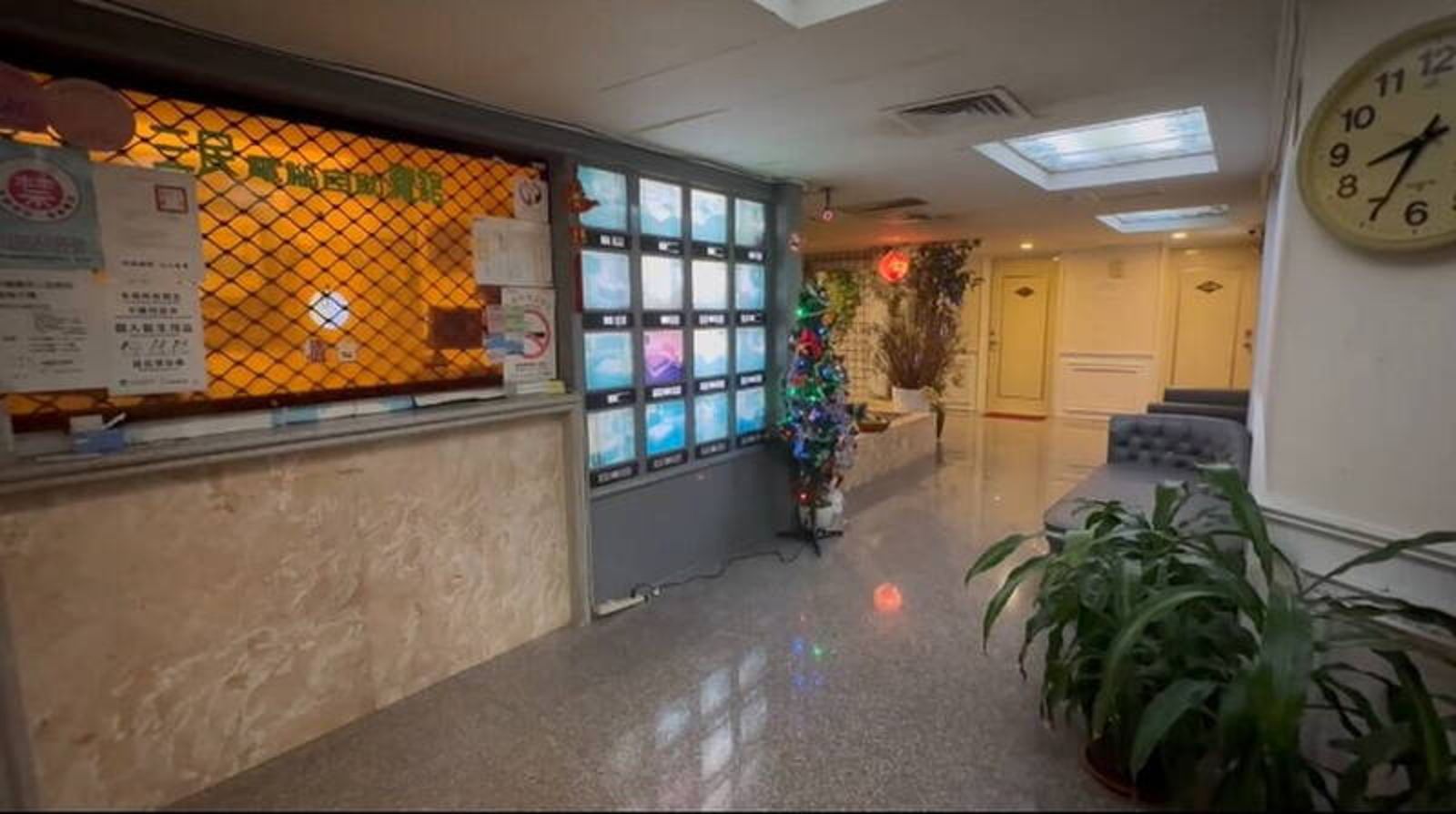 駱男涉嫌殺死顏女後逃至彰化一家老字號賓館。圖／警方提供