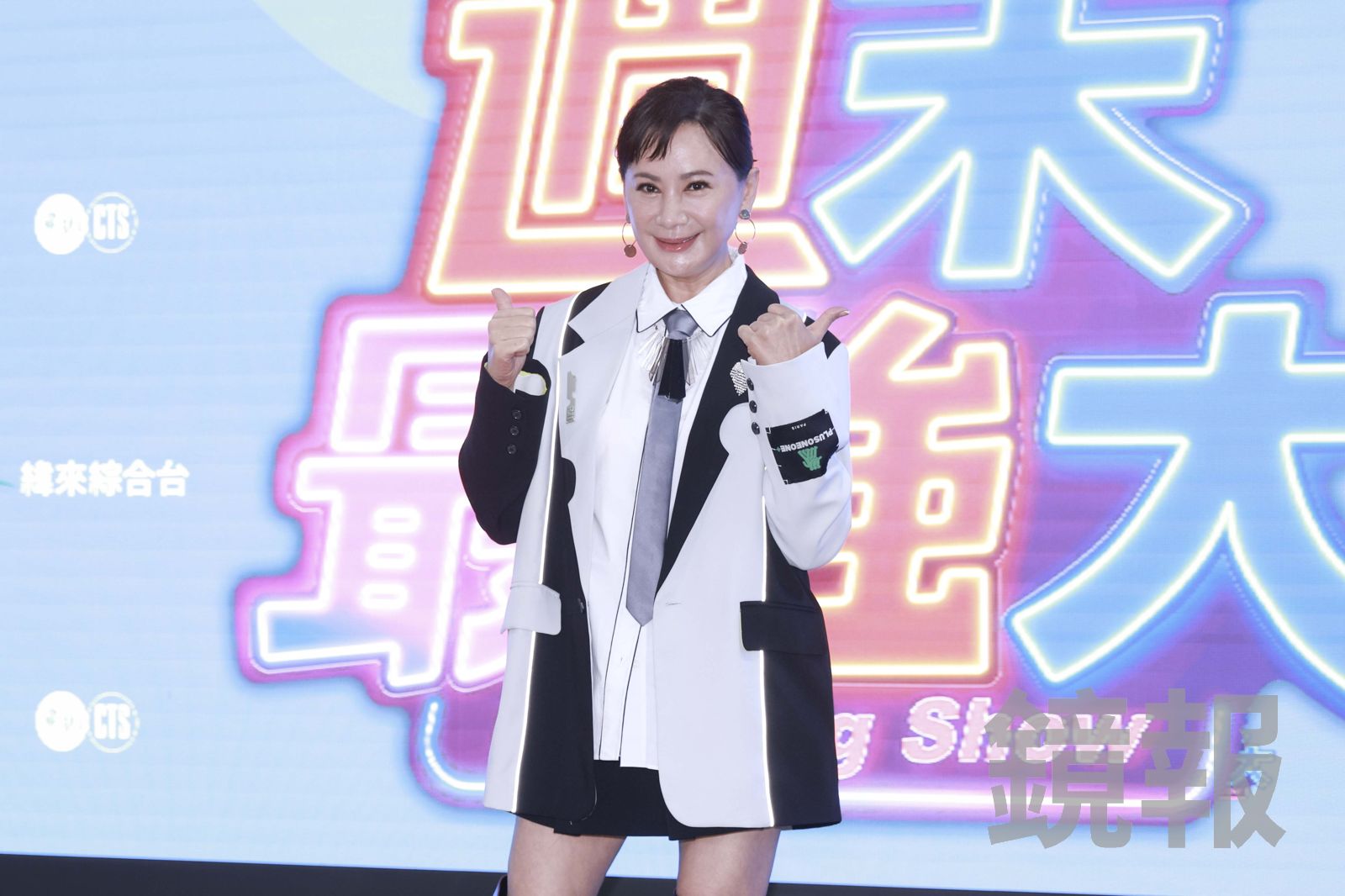 《週末最強大》陳亞蘭期待節目能「親民很接地氣」。劉耀勻攝