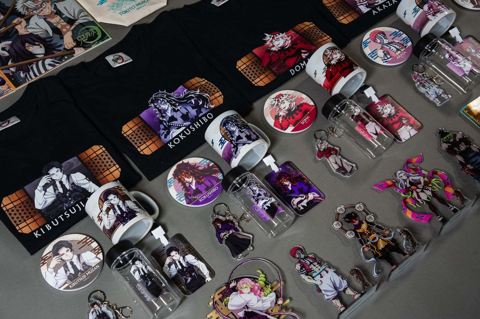 《鬼滅之刃》邁向無限城快閃店商品。木棉花提供