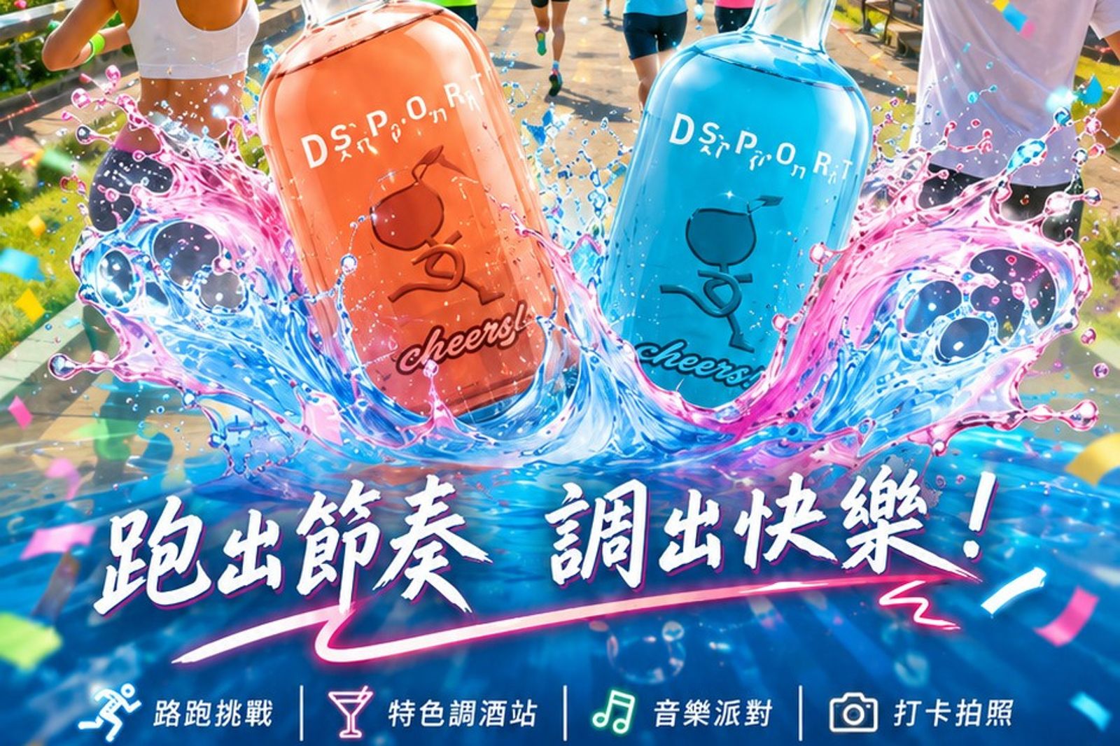 2026好野吧調酒路跑12/25登場!結合微醺與運動 打造大人專屬嘉年華