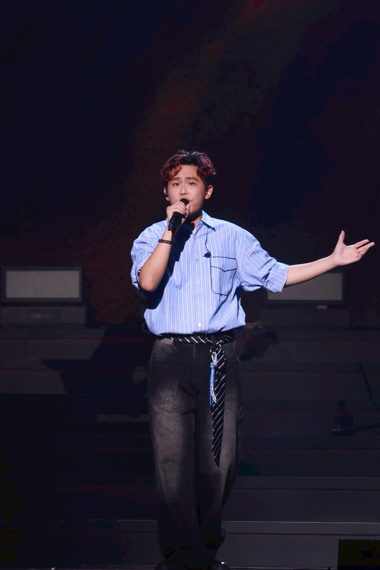 理想混蛋登「台ONE團團讚」演唱會開唱。劉耀勻攝