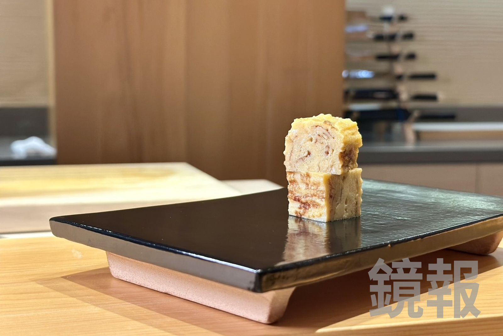 玉子燒甜味明顯,尾韻有蛋香和焦糖味。