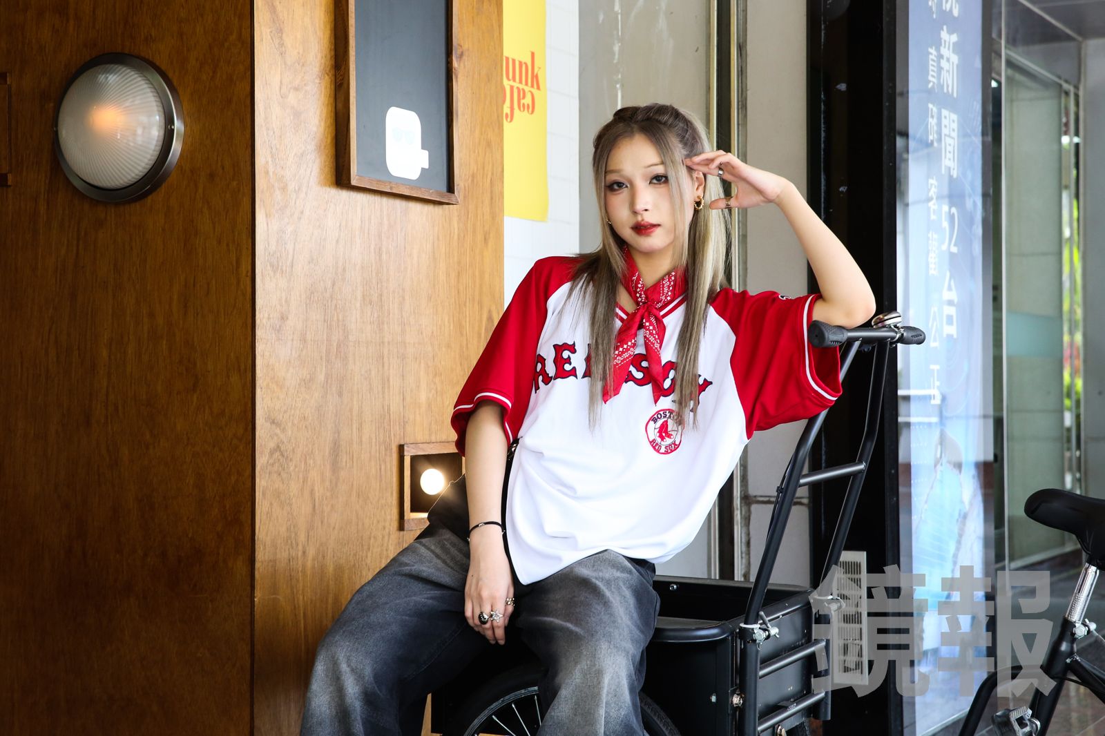 Bling是紫月光裡年紀最小的成員。董孟航攝