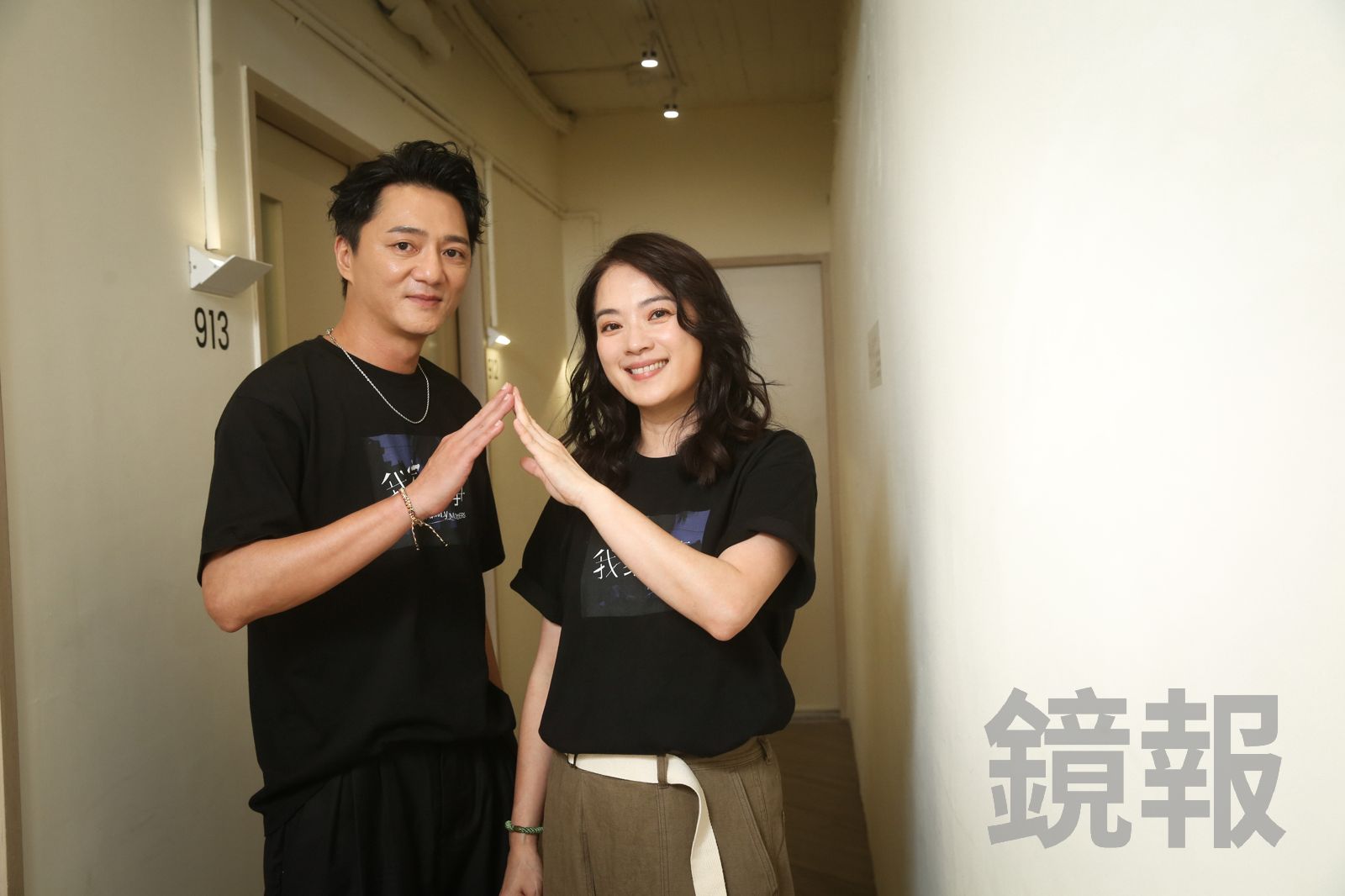 藍葦華跟高伊玲在《我家的事》當中飾演夫妻。李鍾泉攝