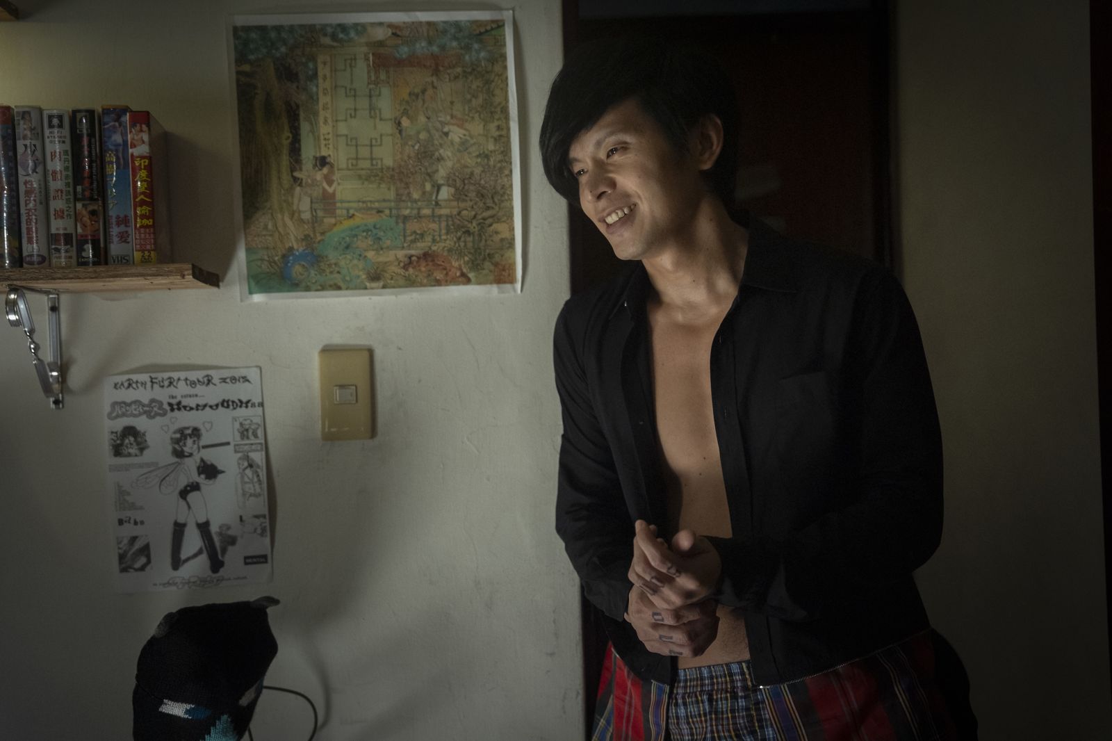 首次挑戰跨世代角色的姚淳耀表示，這次飾演韓其森像是在演兩個完全不同的人。公視提供