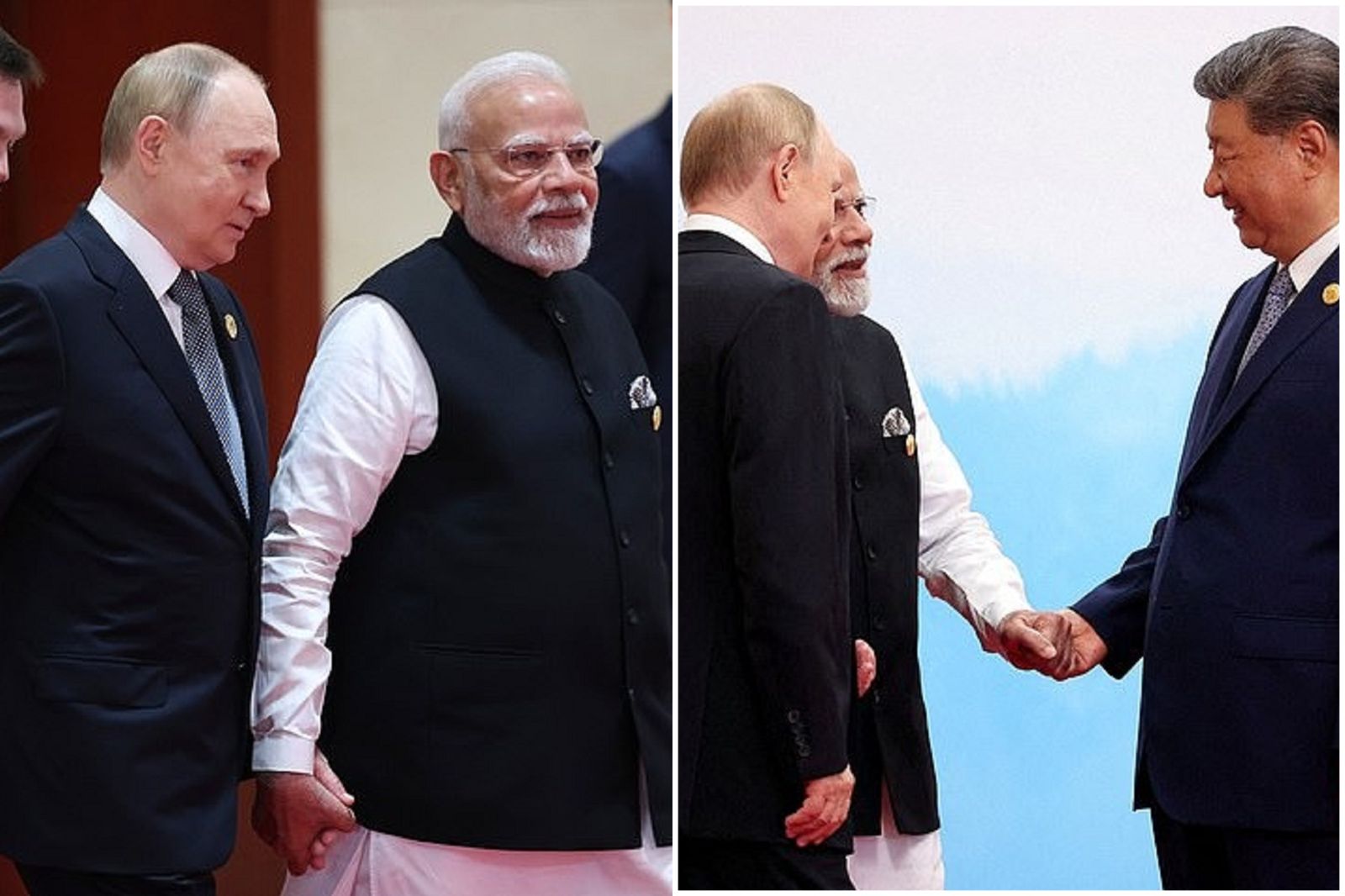 41J肉聲／普丁跟印度總理手牽手　對習近平大笑親密3P！川普氣死了