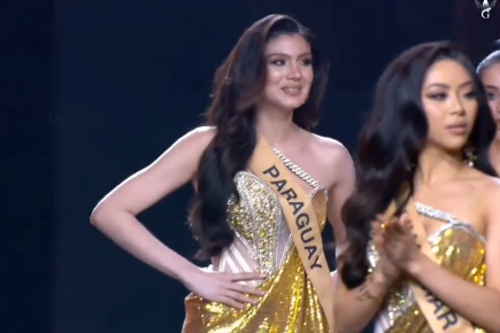 巴拉圭小姐塞西莉亞.羅梅羅入選2025年度萬國小姐選美大賽決賽。圖/翻攝自x