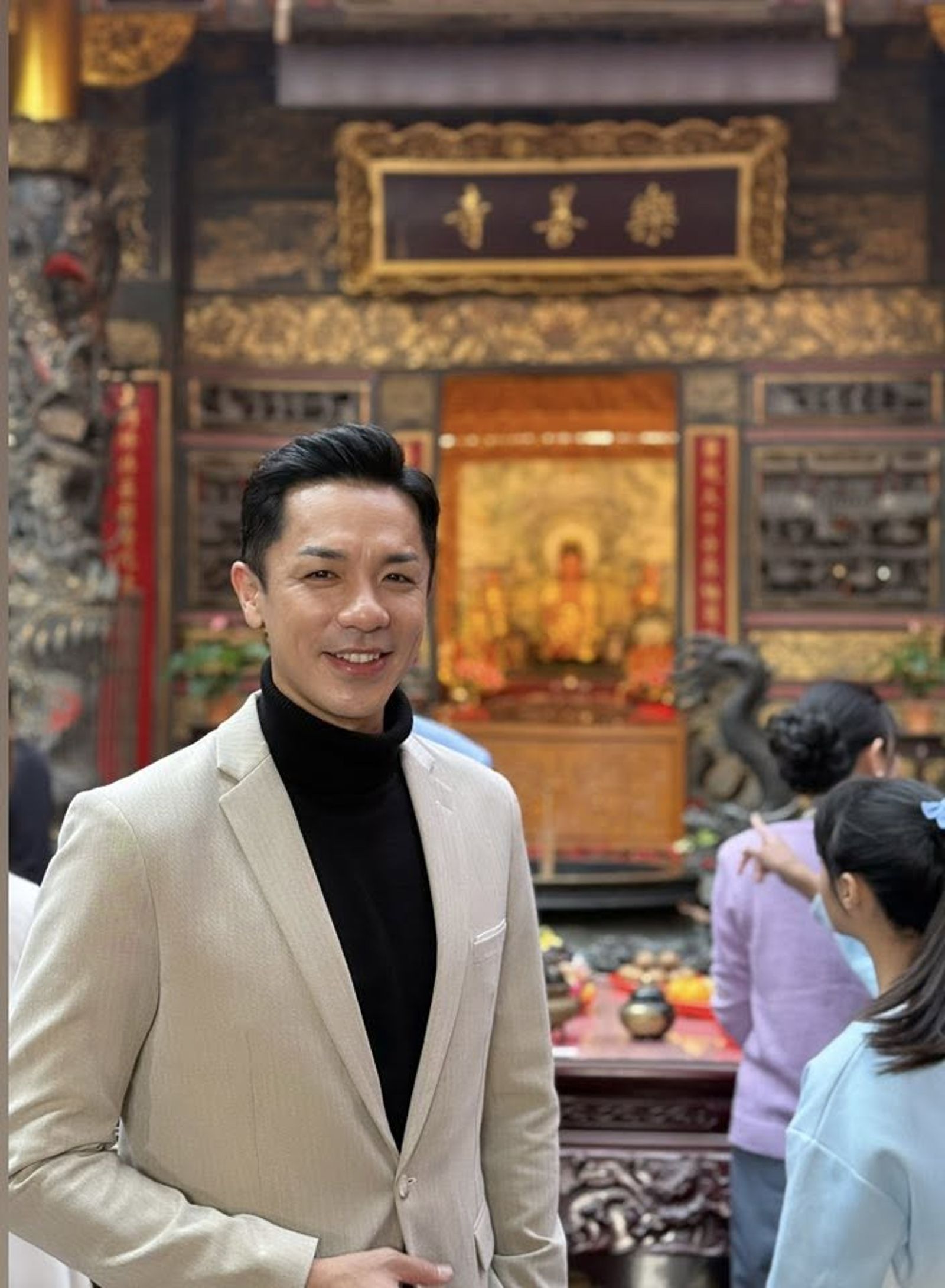楊皓崴去年底殺青《好運來》。翻攝楊皓崴 Leo臉書
