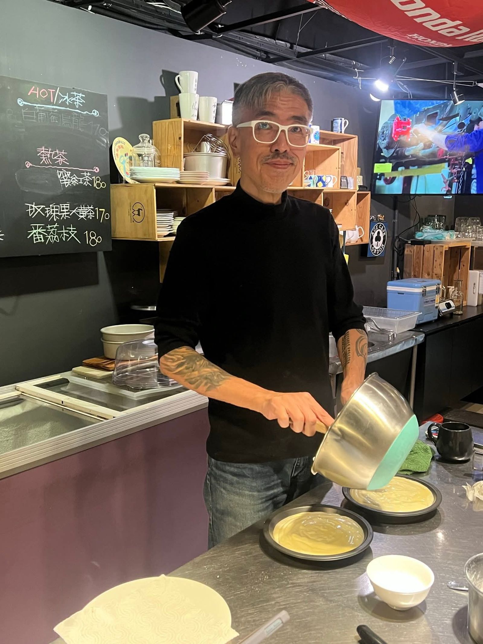 屠穎生前熱愛音樂也喜歡料理，廚藝絕佳。翻攝李國超臉書