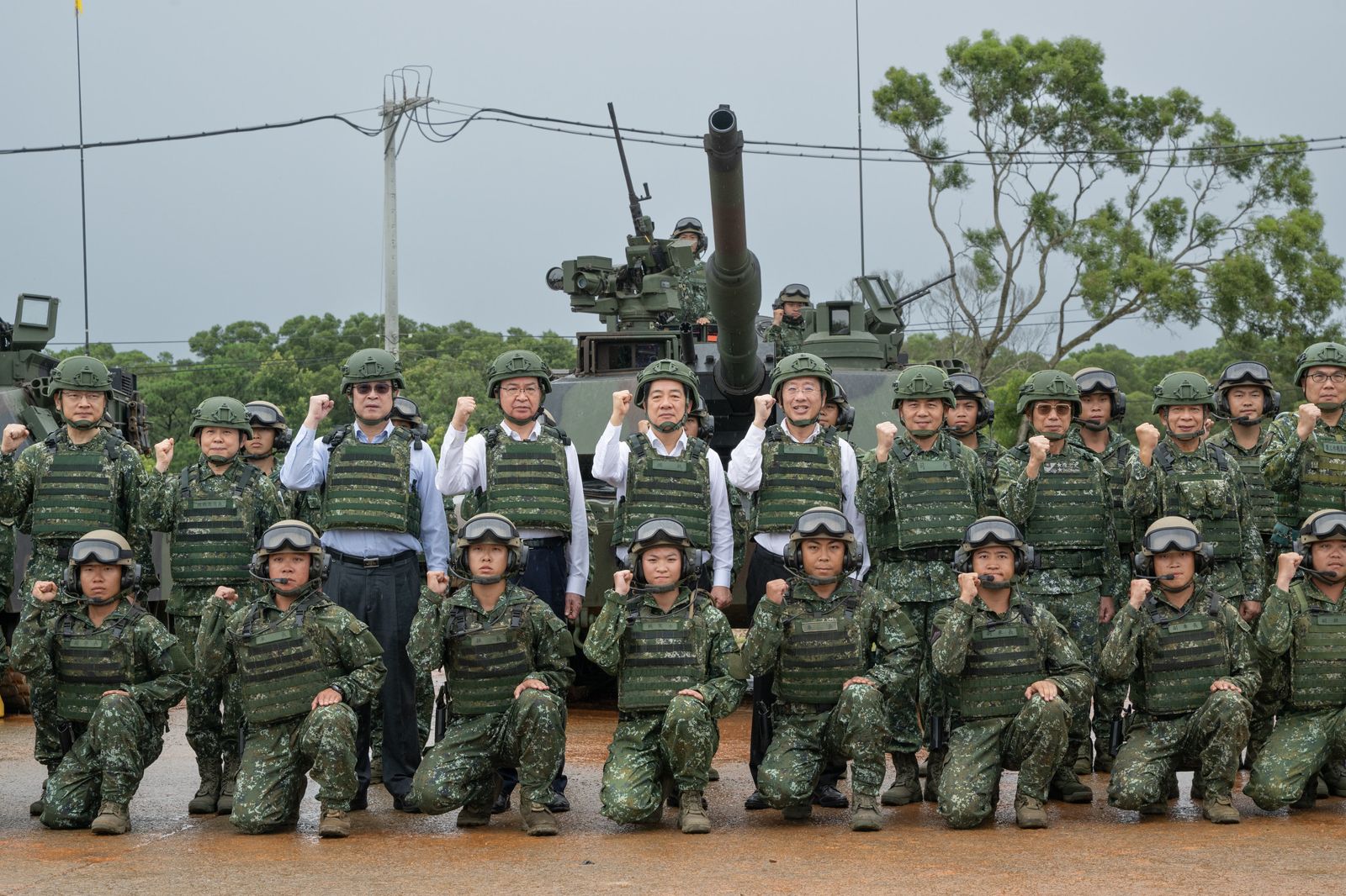漢光41號演習10天9夜史上最長　賴清德視導M1A2T新式戰車換裝訓練