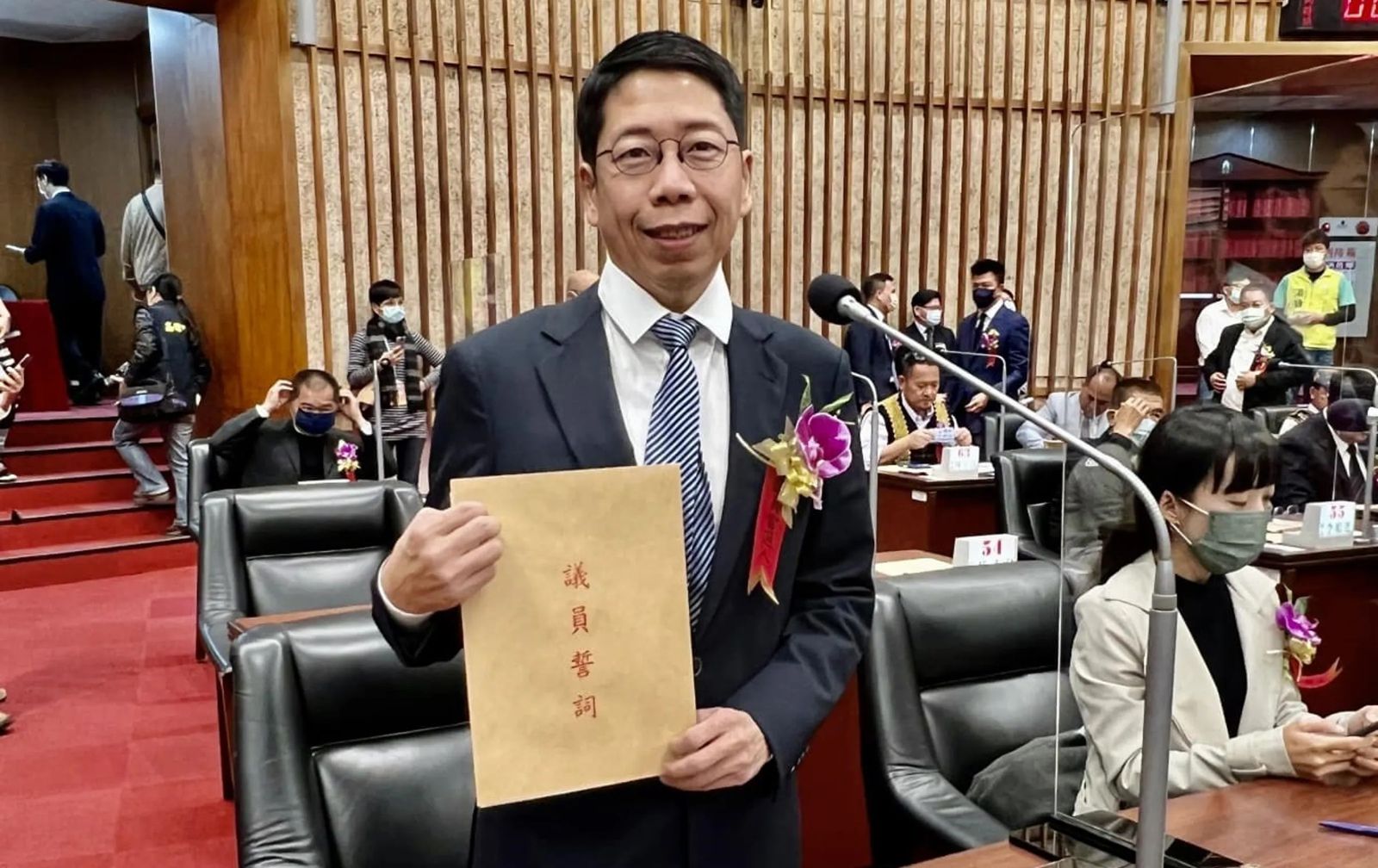 檢方未抗告！副議長提保證書　黃紹庭可隨高市議會出國考察